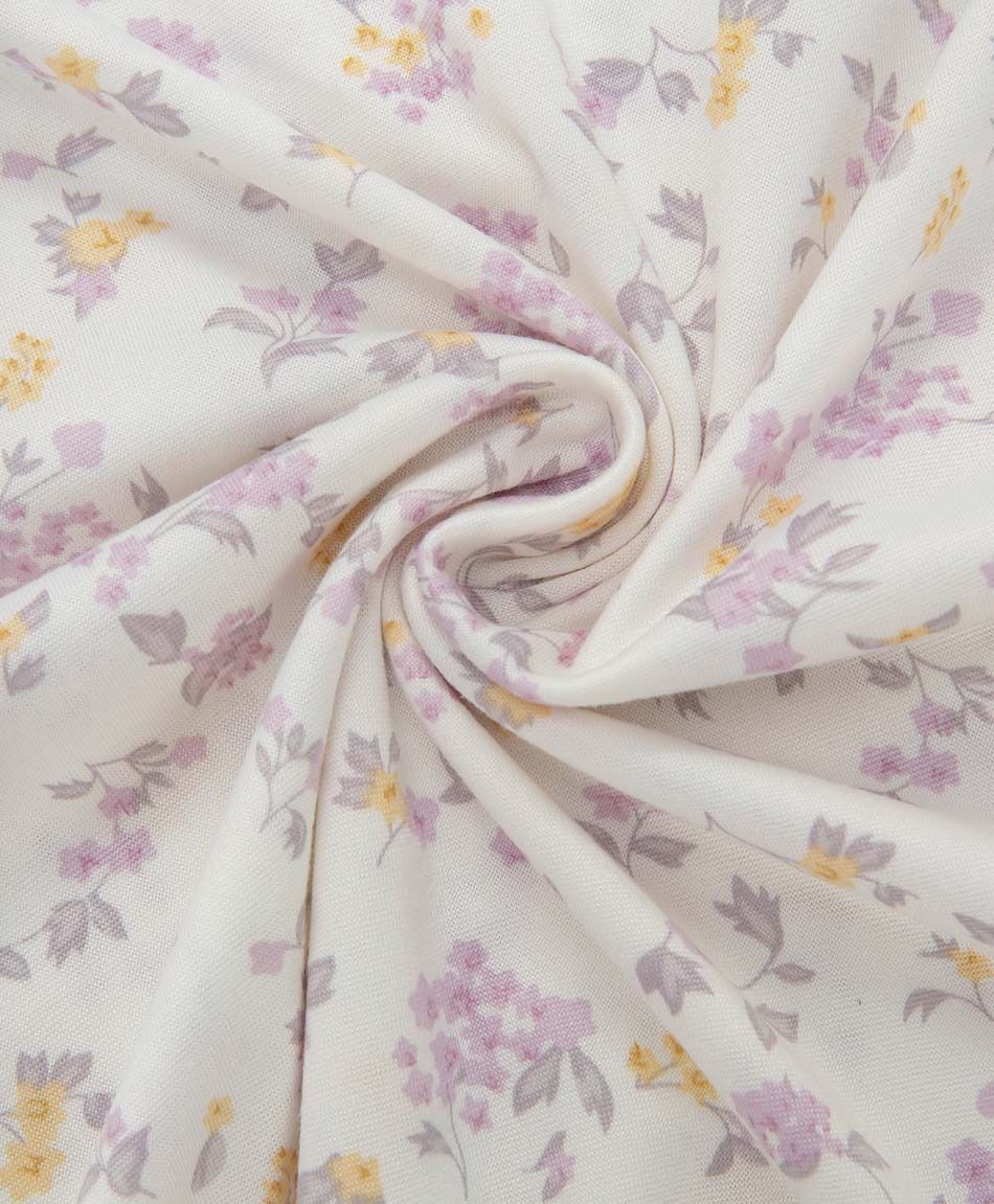 Camisa de dormir mujer floreada rosada