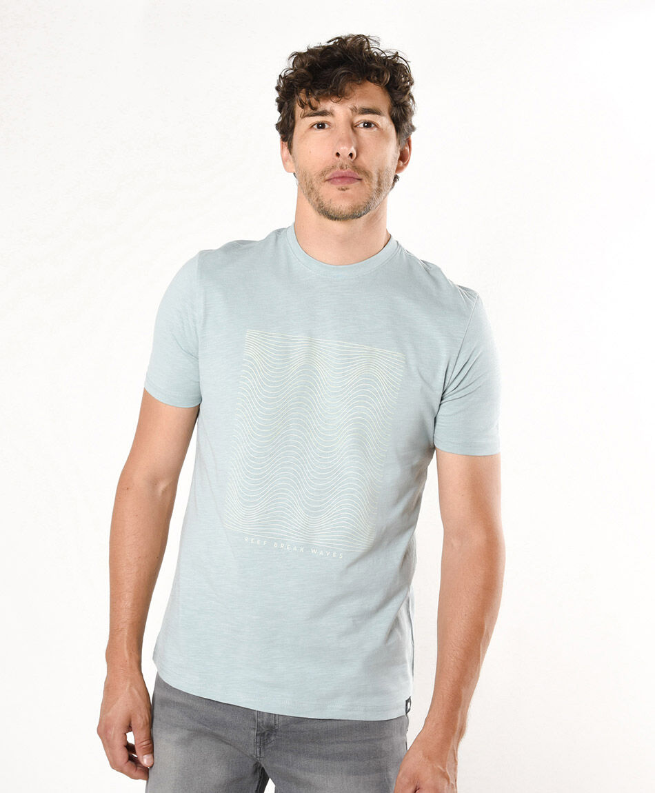 Polera hombre ondas