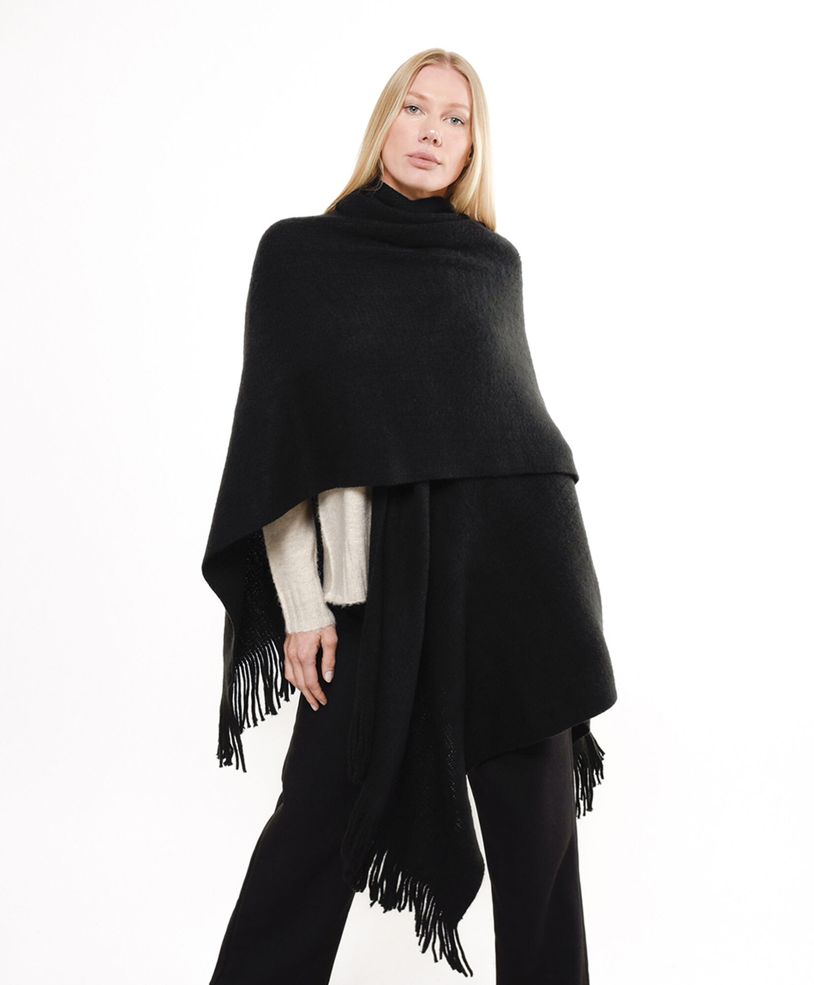 Poncho mujer liso Poncho mujer liso