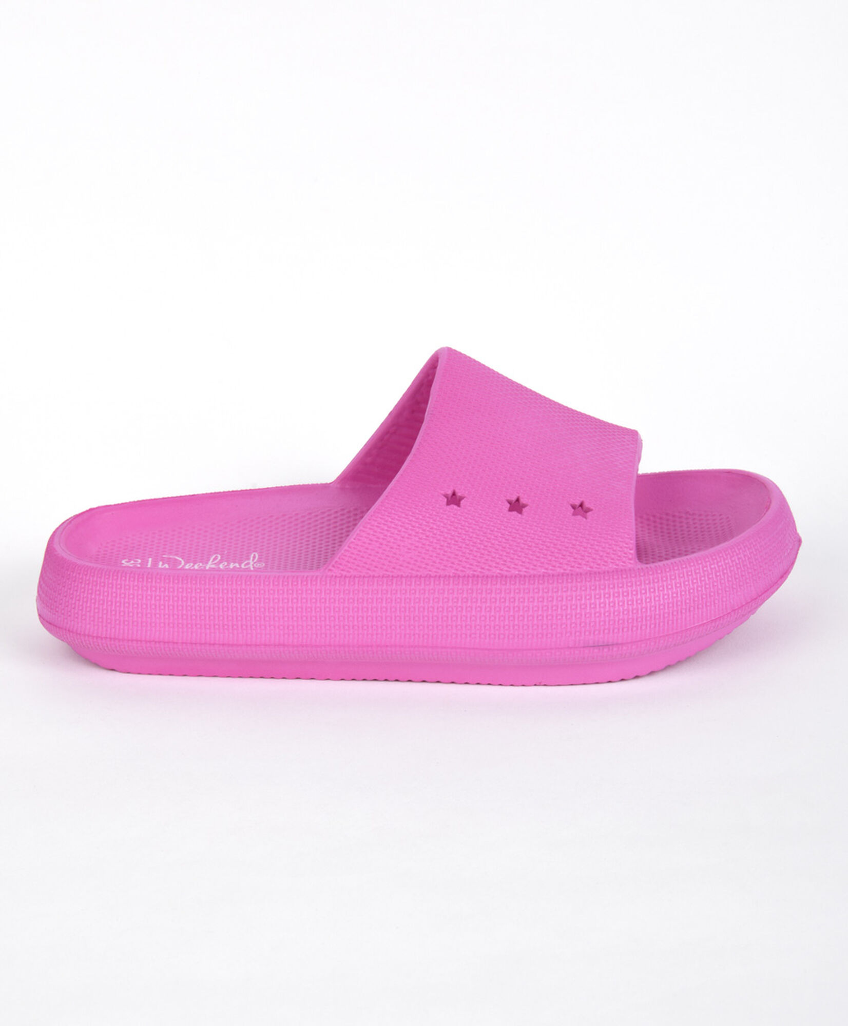 Sandalia mujer estrellas fucsia eva Sandalia mujer estrellas fucsia eva