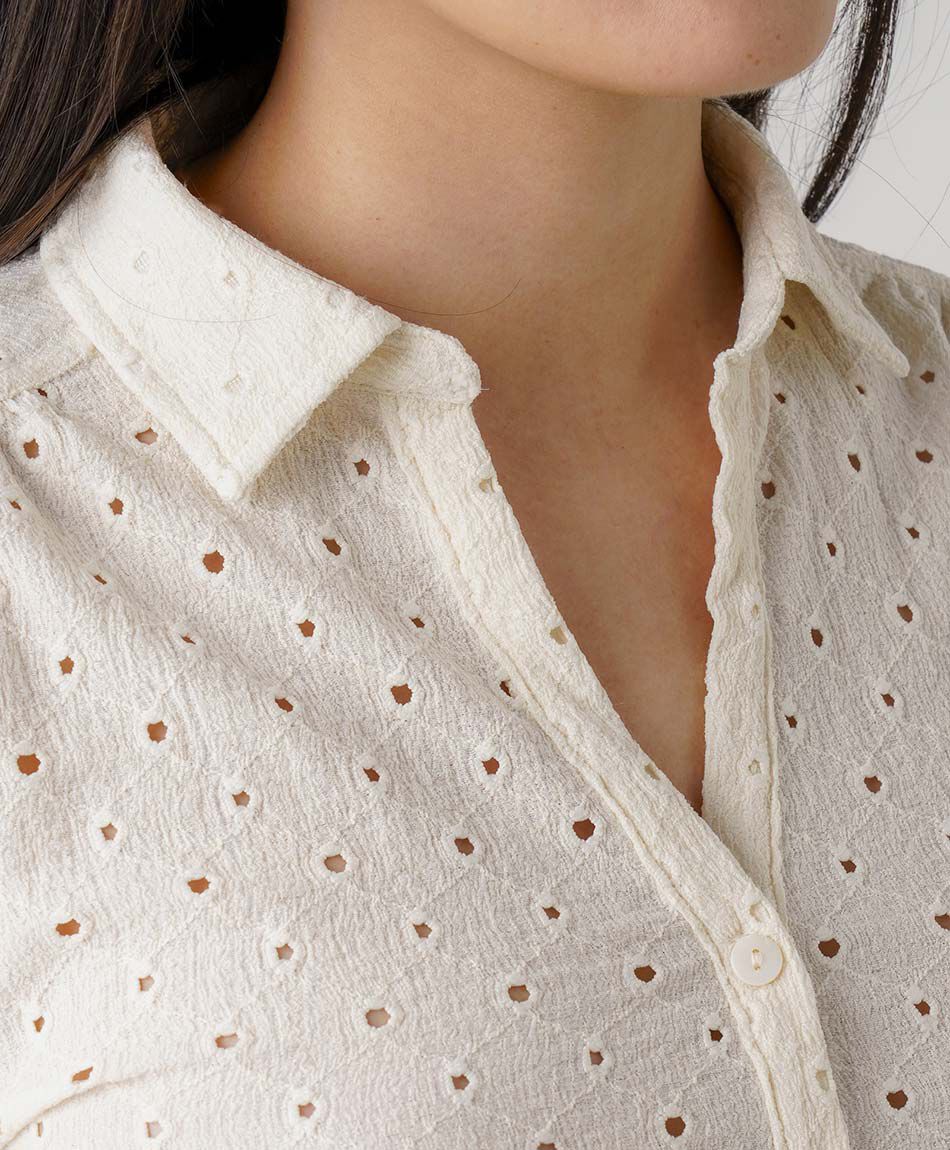 Blusa mujer calada