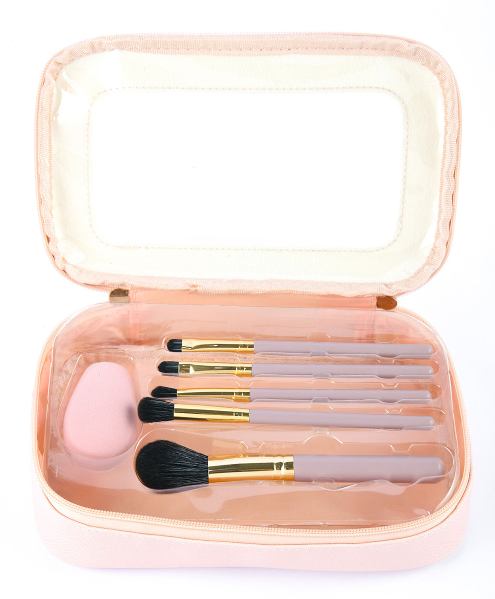 Estuche de brochas y esponja de maquillaje Estuche de brochas y esponja de maquillaje