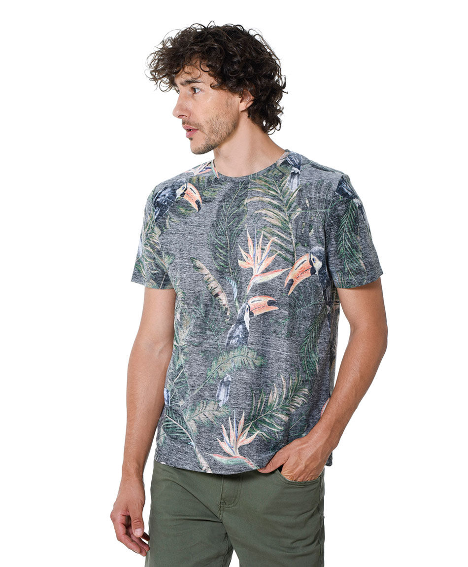 Polera fashion flores