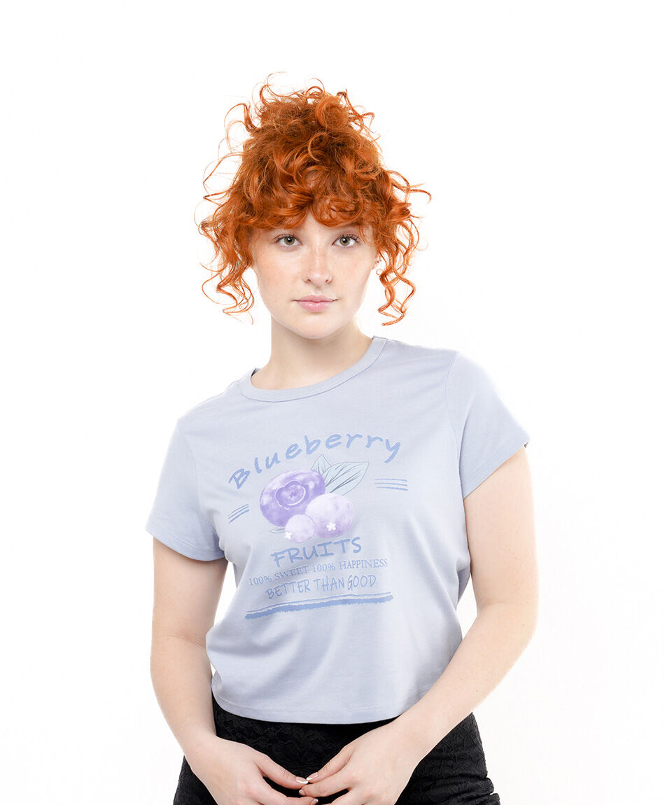 Polera mujer blueberry