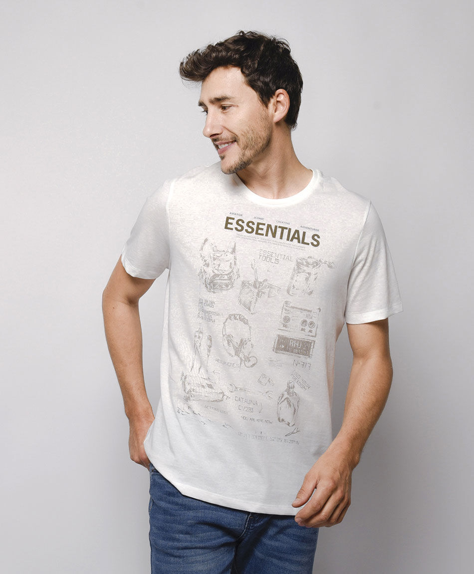 Polera hombre essentials