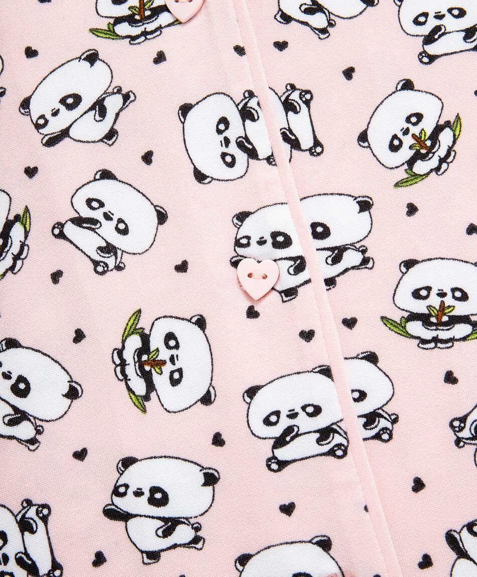 Camisola mujer estampado oso panda