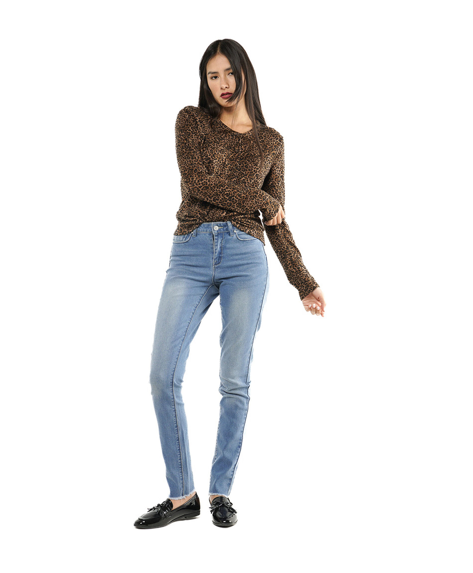 Jeans mujer skinny fit desgaste Jeans mujer skinny fit desgaste