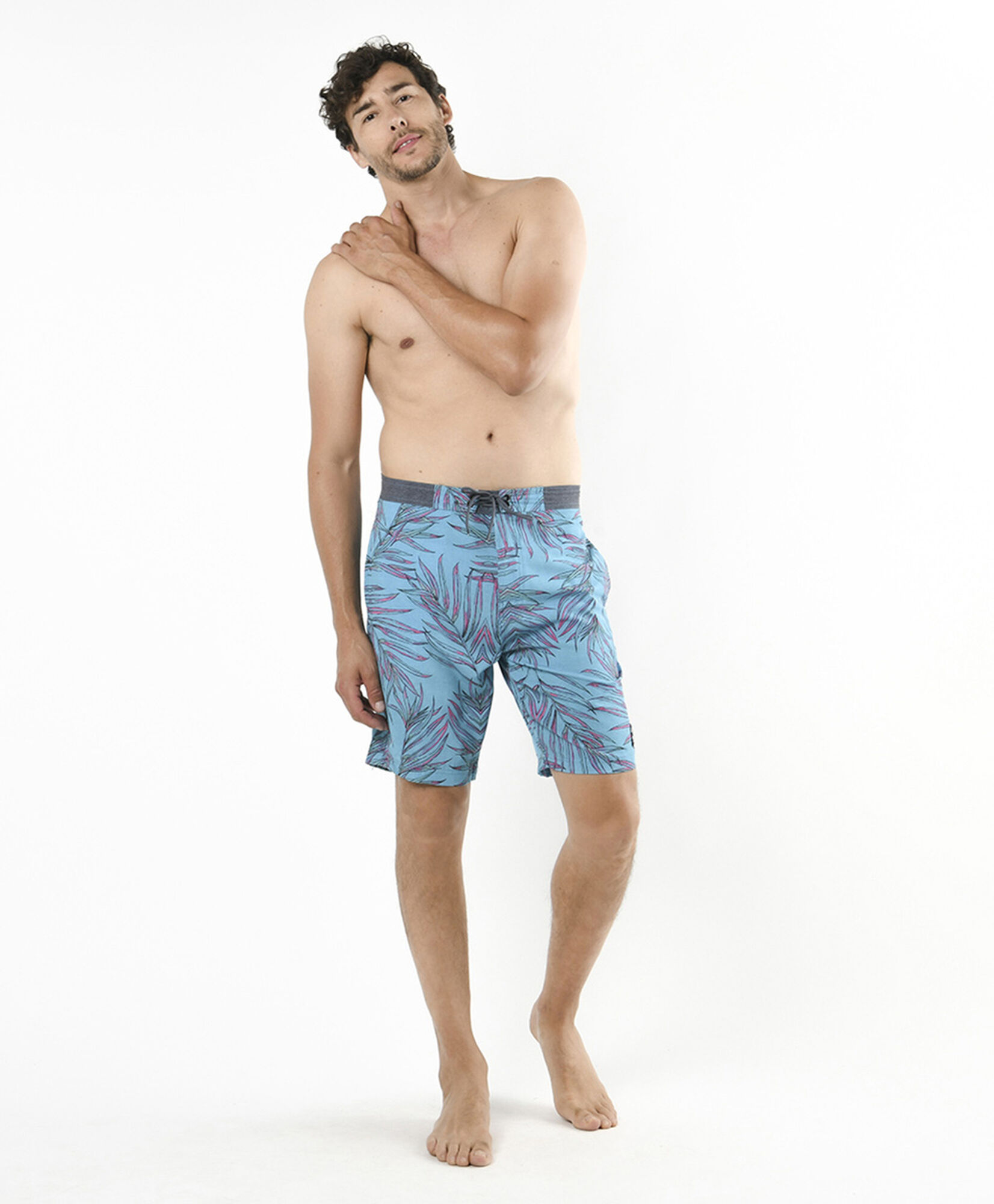 Traje de baño hombre tropical largo Traje de baño hombre tropical largo