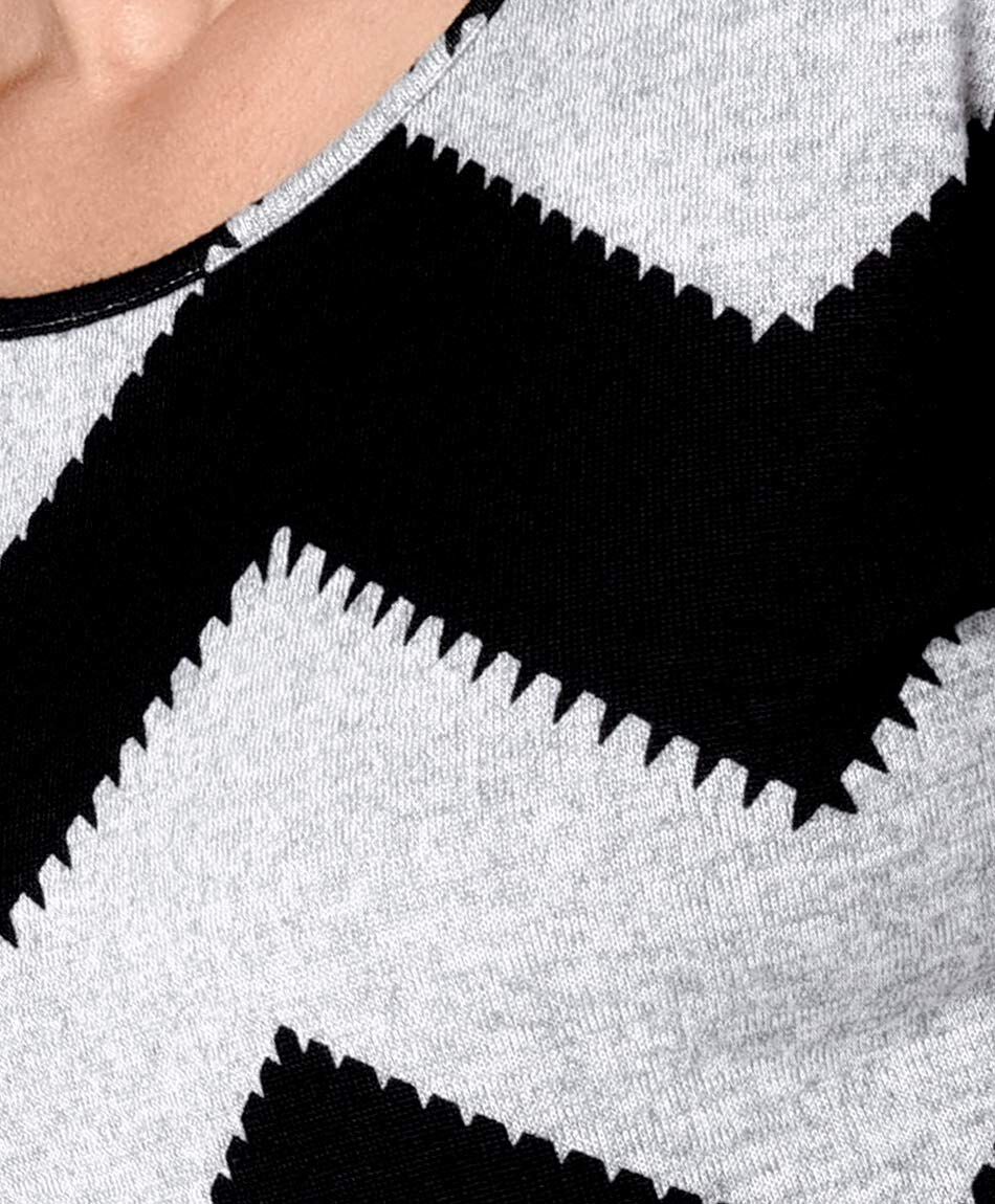 Polera mujer zigzag