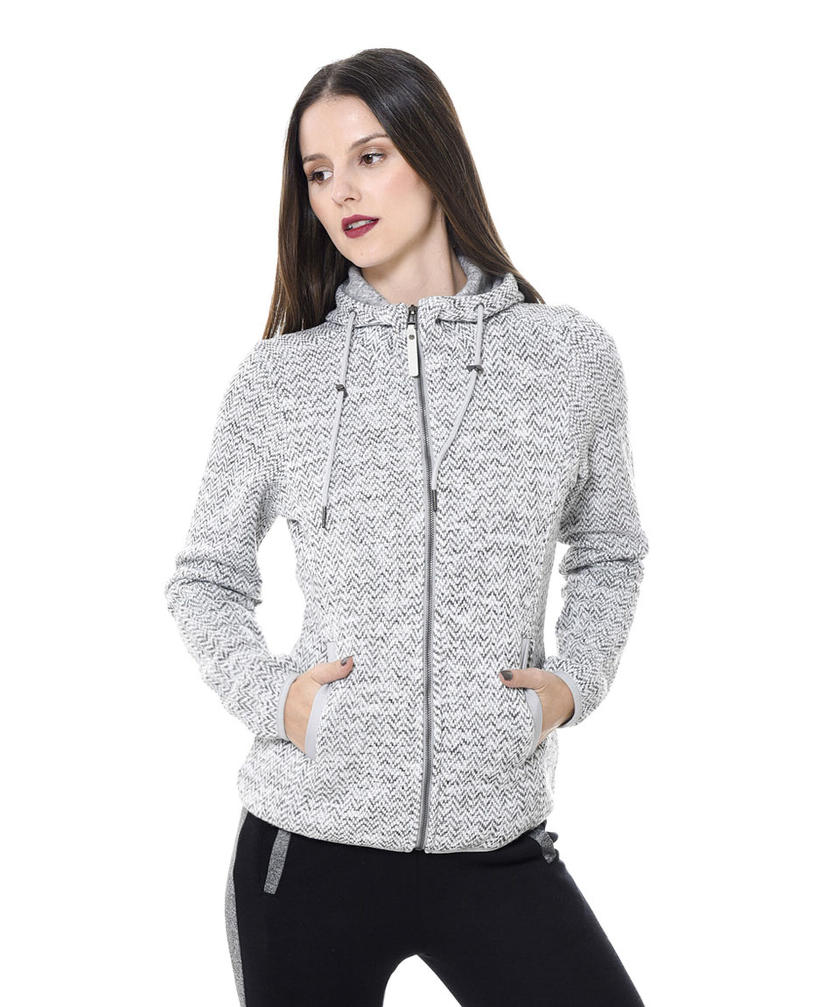 Poleron polar fleece estampada Poleron polar fleece estampada