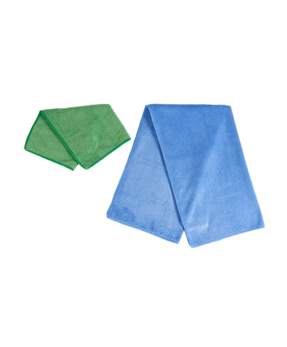 Set toalla escolar gimnasio azul