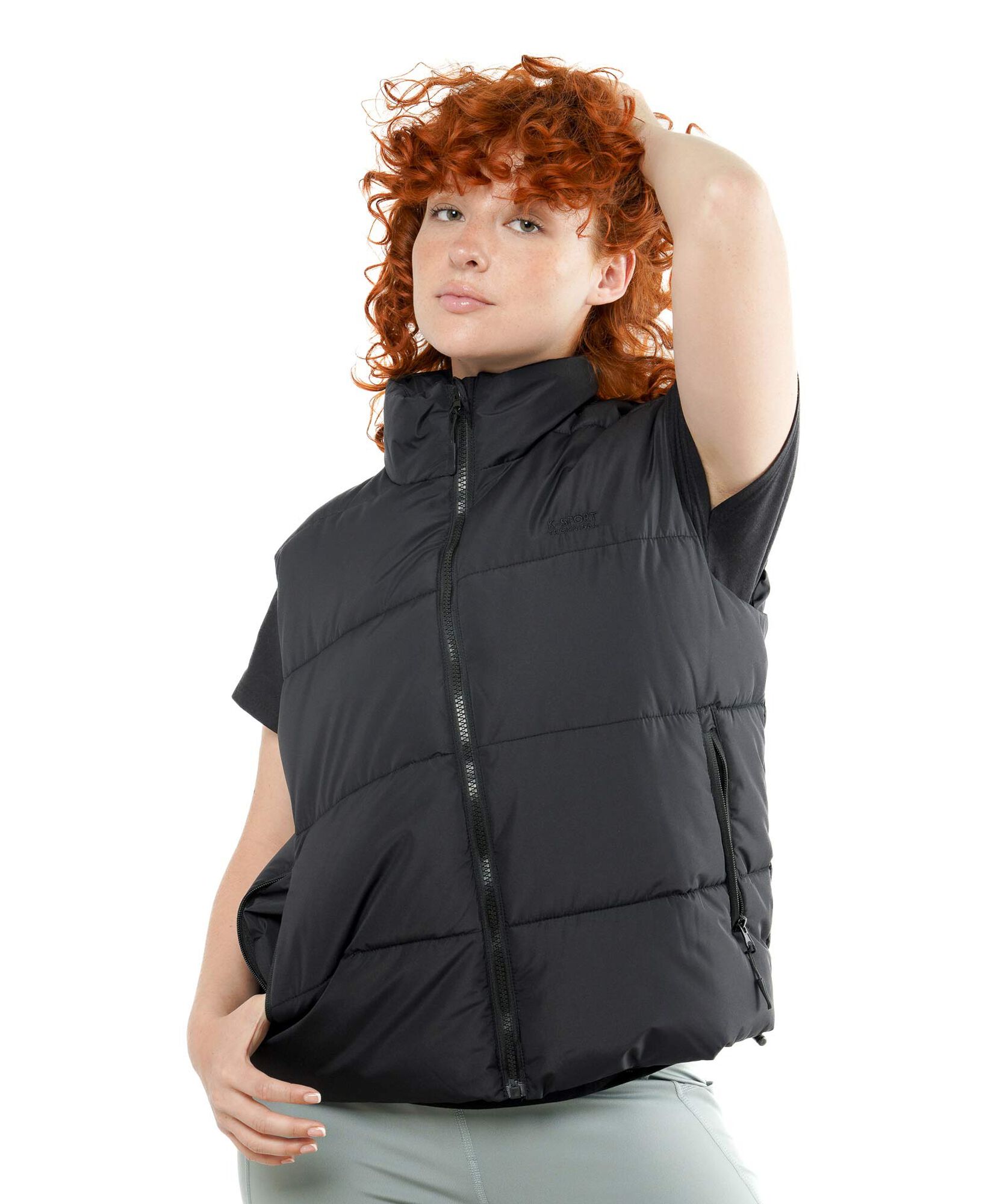 Parka deportiva mujer puffa sin mangas Parka deportiva mujer puffa sin mangas