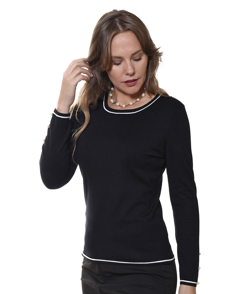 Sweater accesorios punos