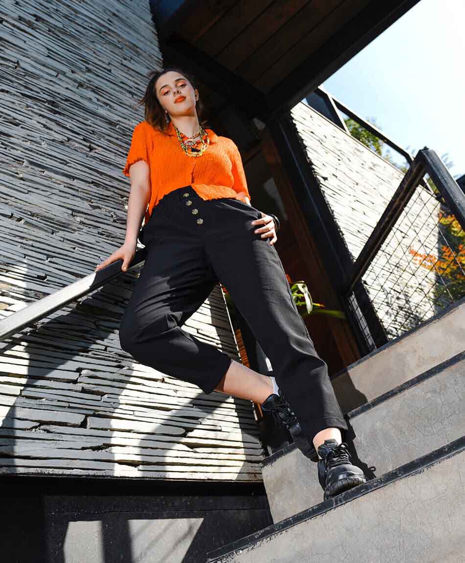 Pantal&oacute;n tiro alto