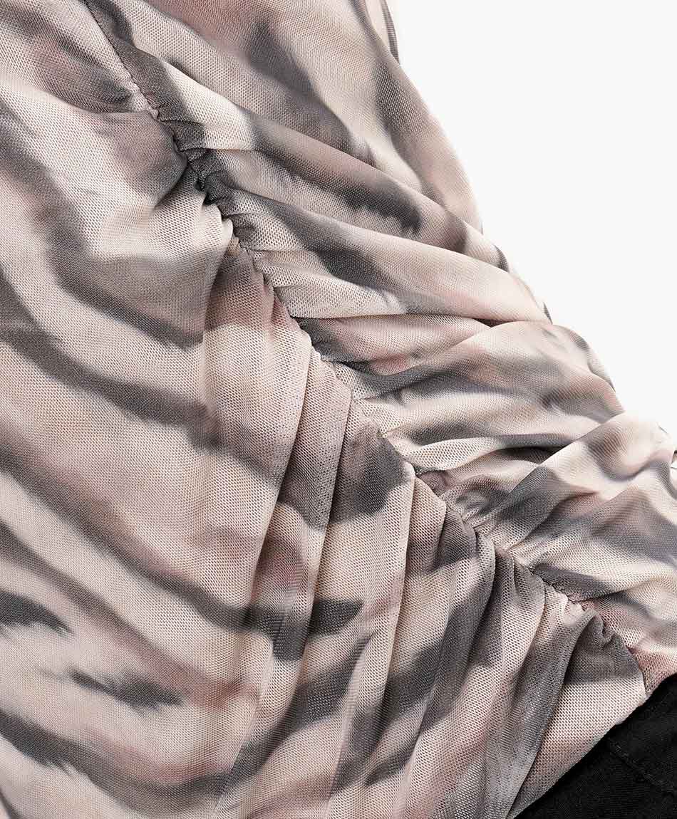 Polera mujer top acinturado