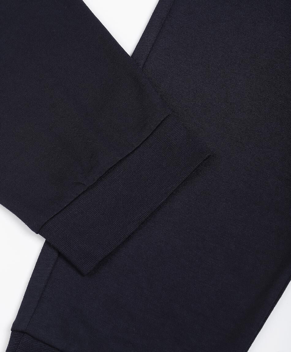 Pijama hombre cuello abotonado pu&ntilde;os rectos