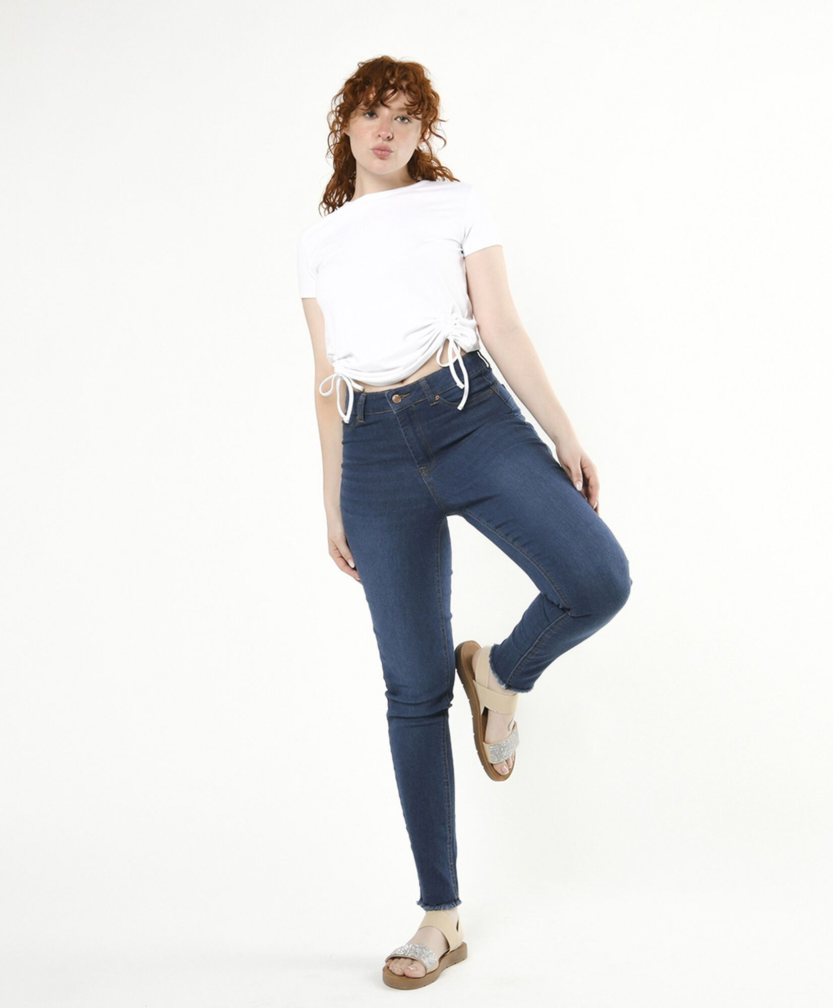 Jeans mujer liso clásico skinny fit Jeans mujer liso clásico skinny fit