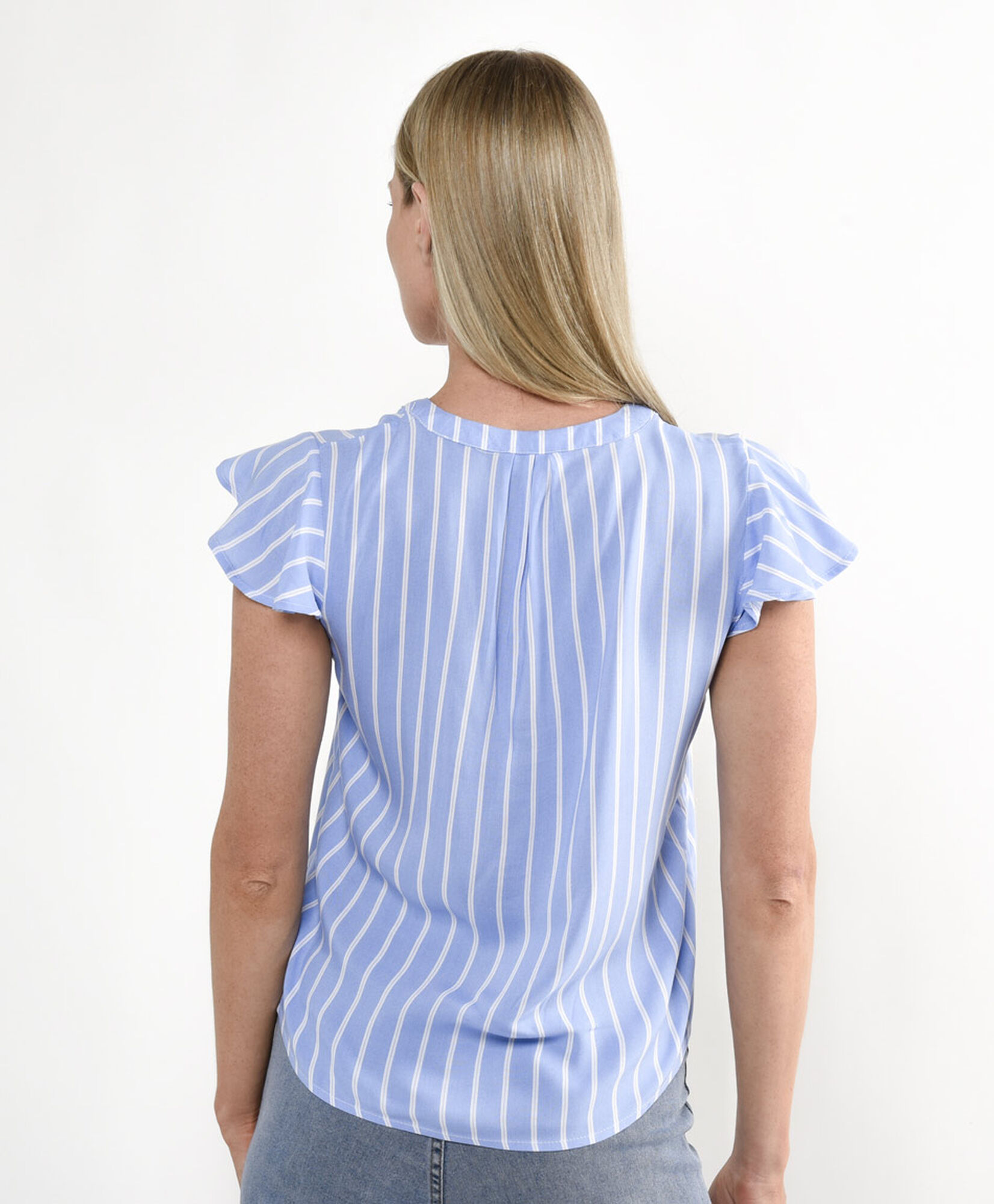 Blusa mujer diseño rayas vetical Blusa mujer diseño rayas vetical