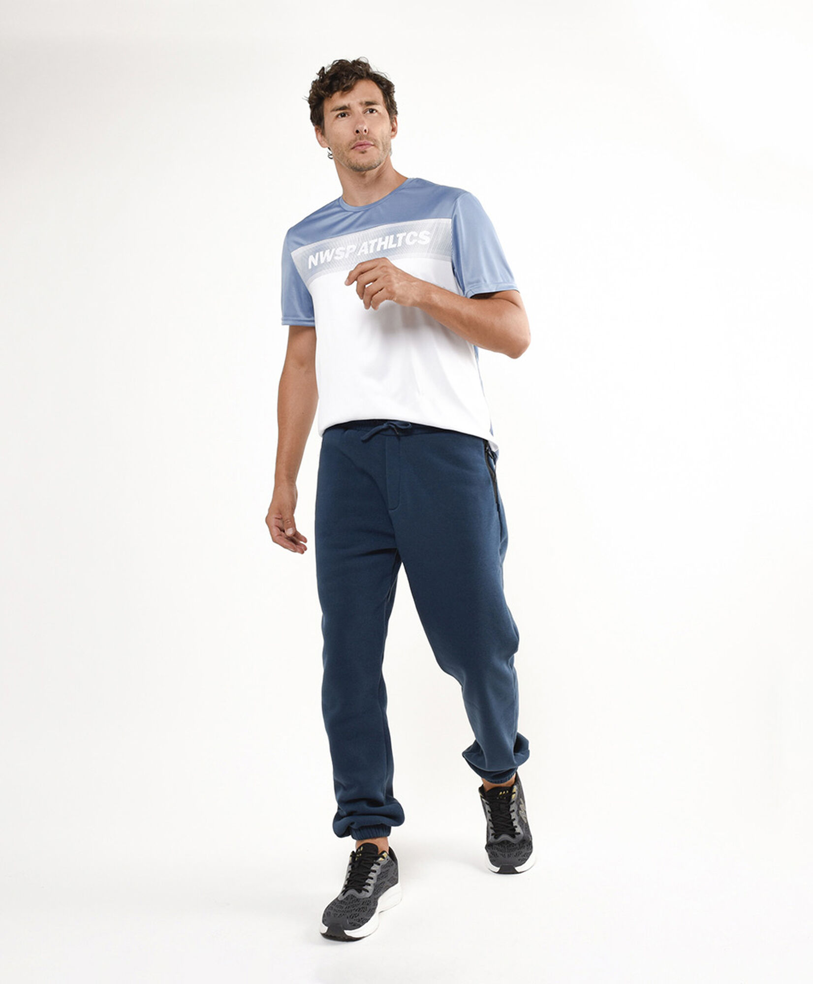 Pantalón deportivo hombre azul Pantalón deportivo hombre azul