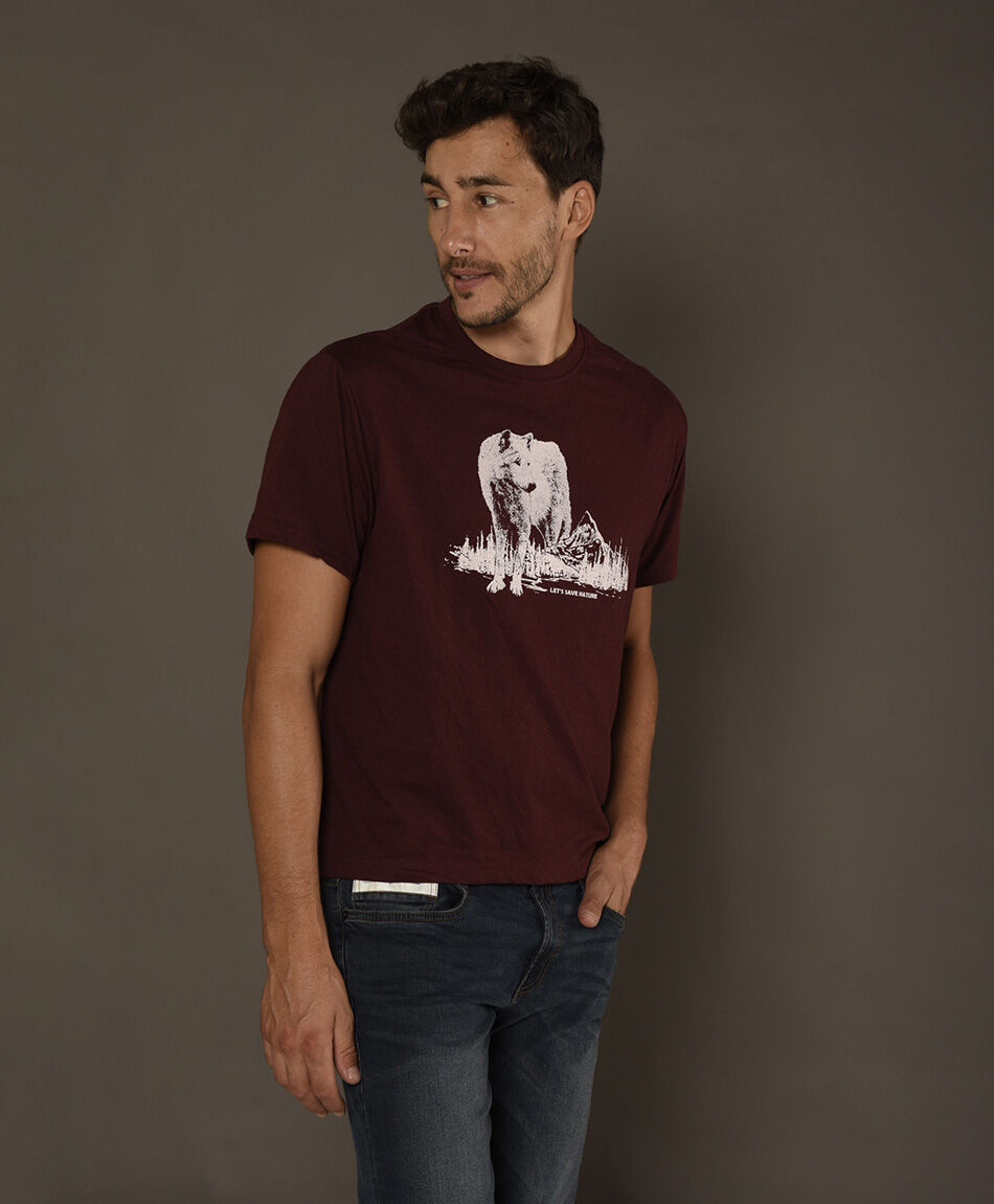 Polera estampada