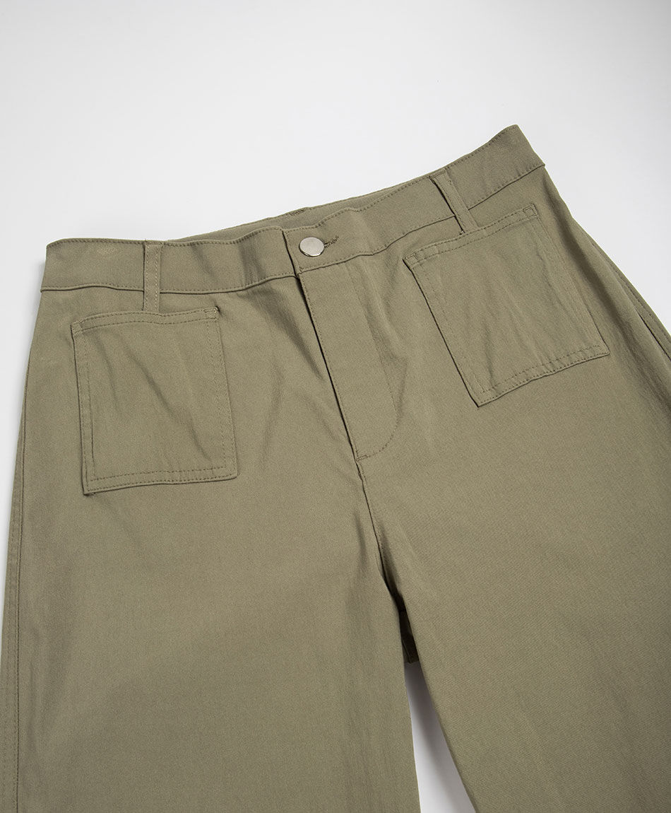 Pantal&oacute;n mujer bolsillos anchos