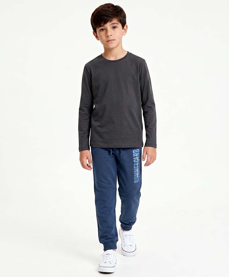 Pantal&oacute;n buzo ni&ntilde;o costuras