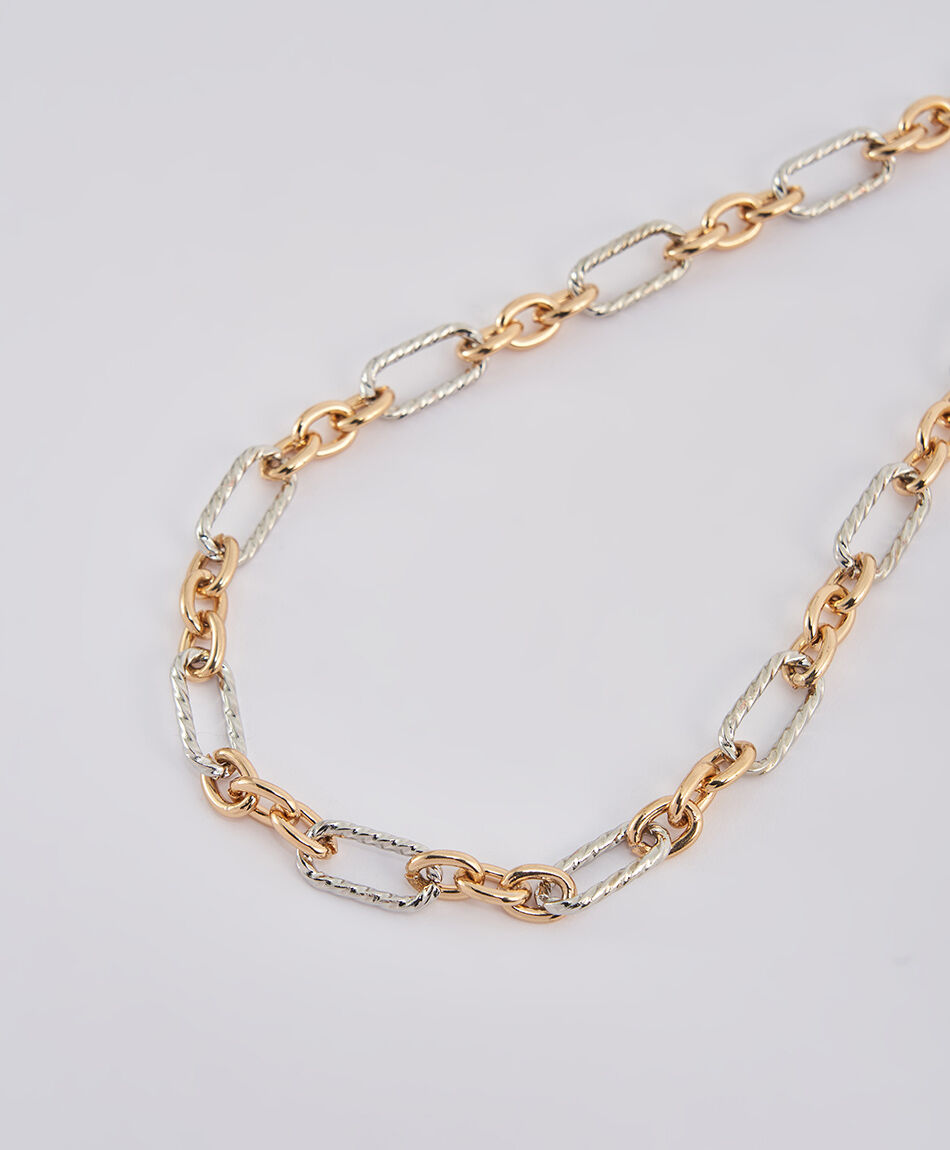 Set collar mujer dorado