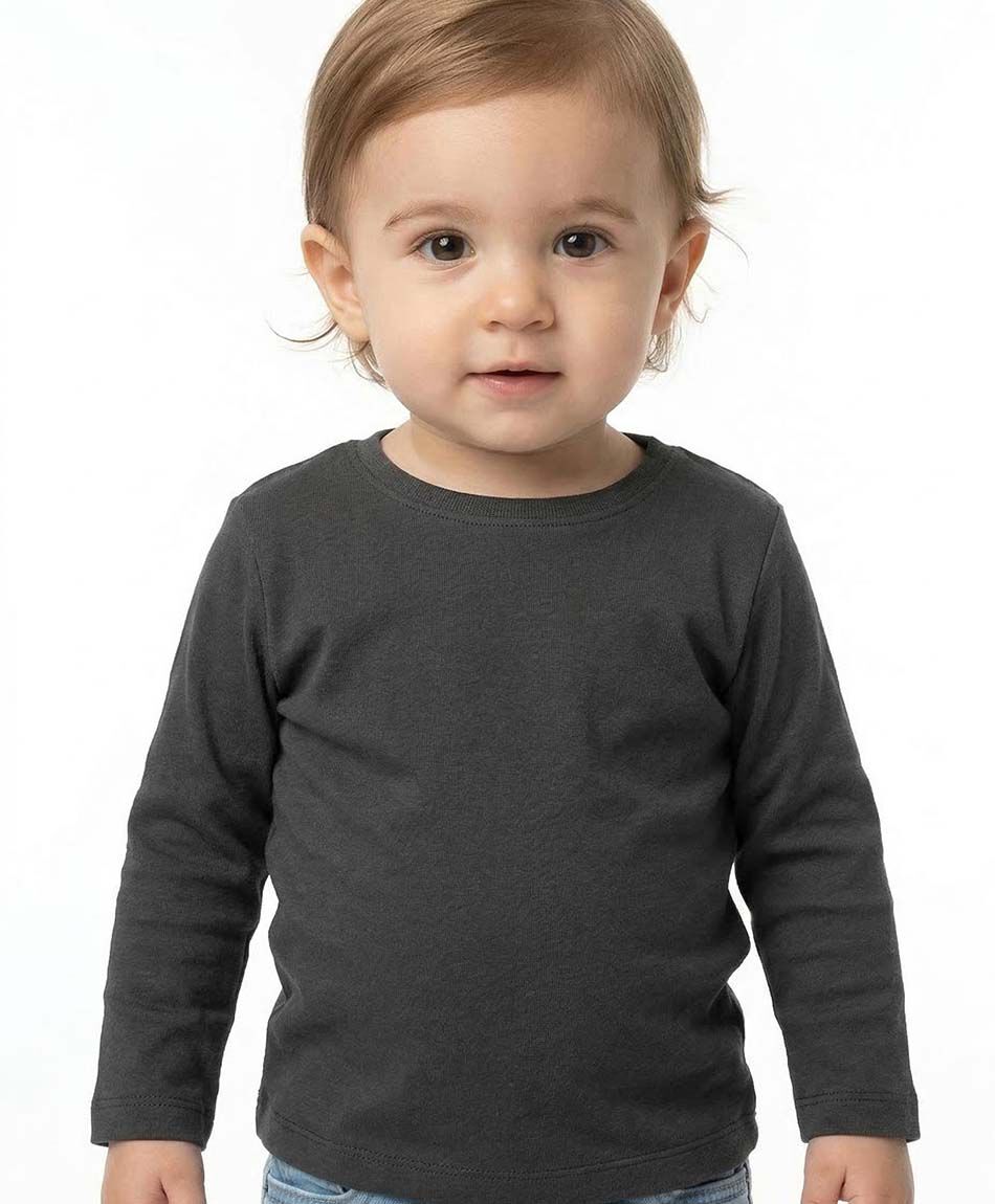 Polera beb&eacute; b&aacute;sica manga larga