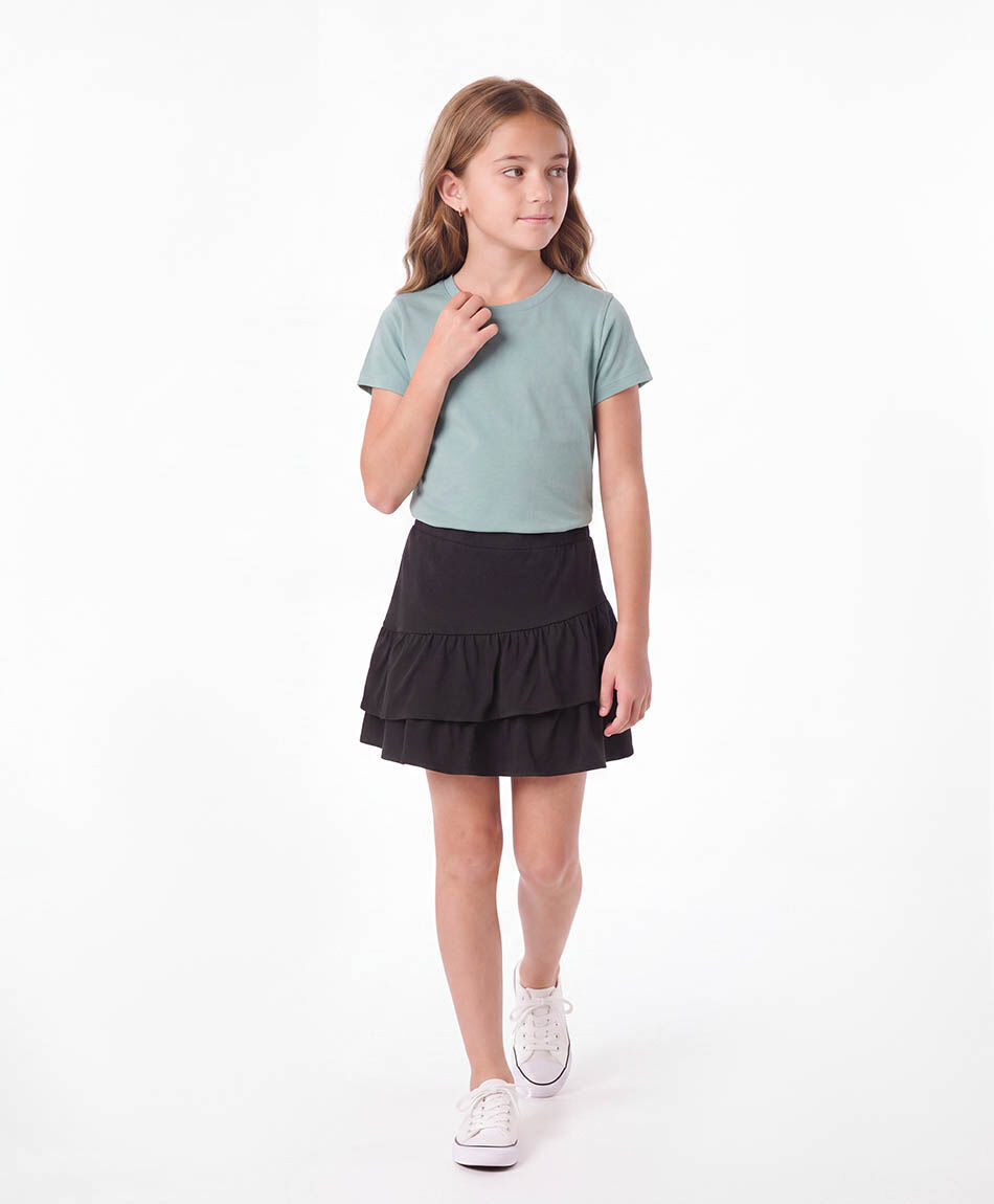 Falda ni&ntilde;a lisa