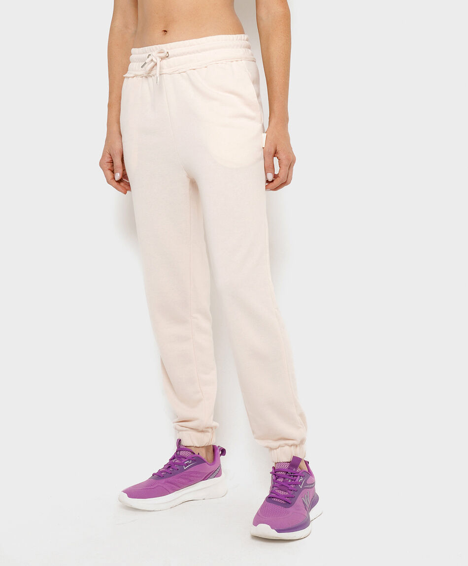 Pantal&oacute;n de buzo mujer deportivo liso jogger
