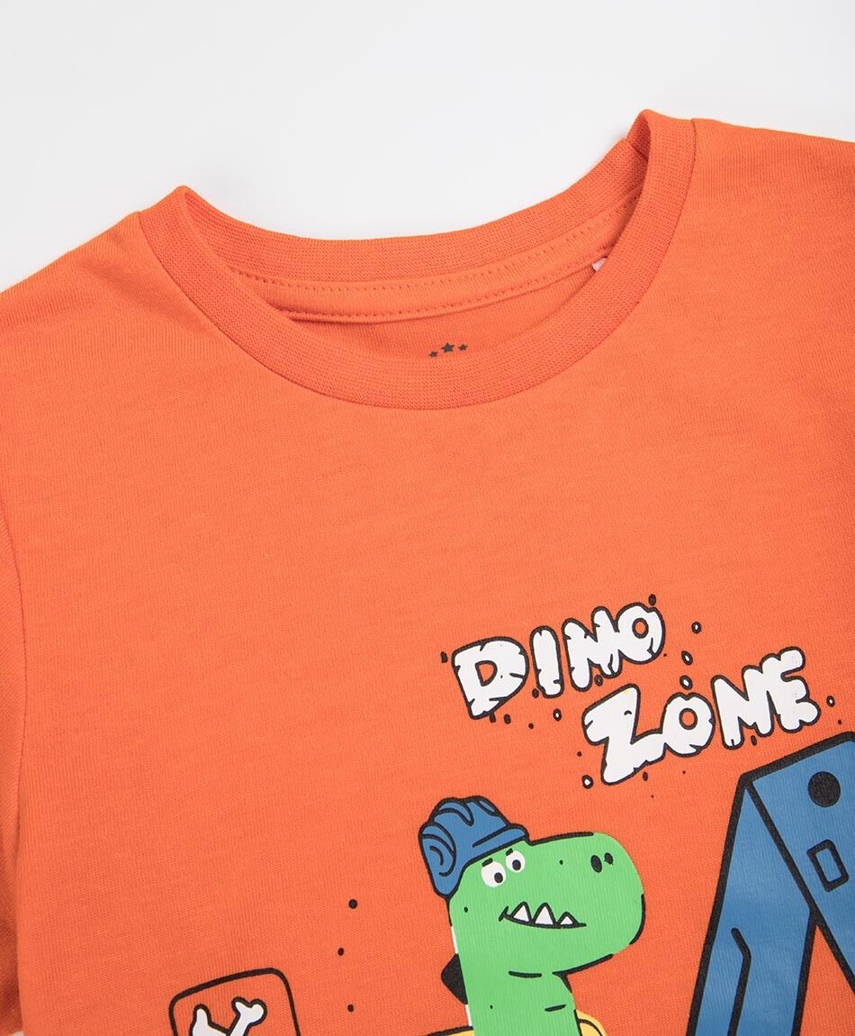 Polera beb&eacute; dino zone