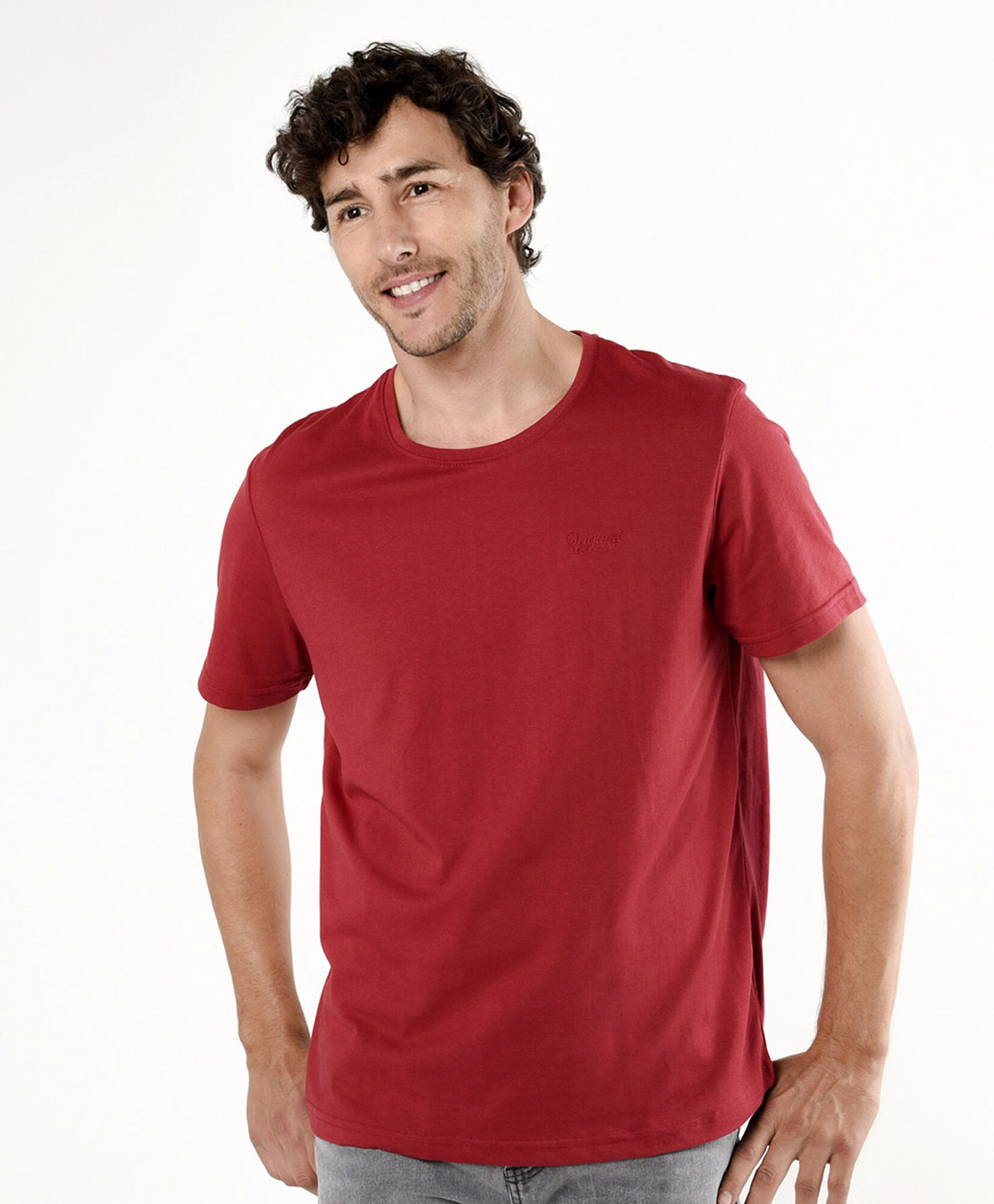 Polera hombre básica colores Polera hombre básica colores