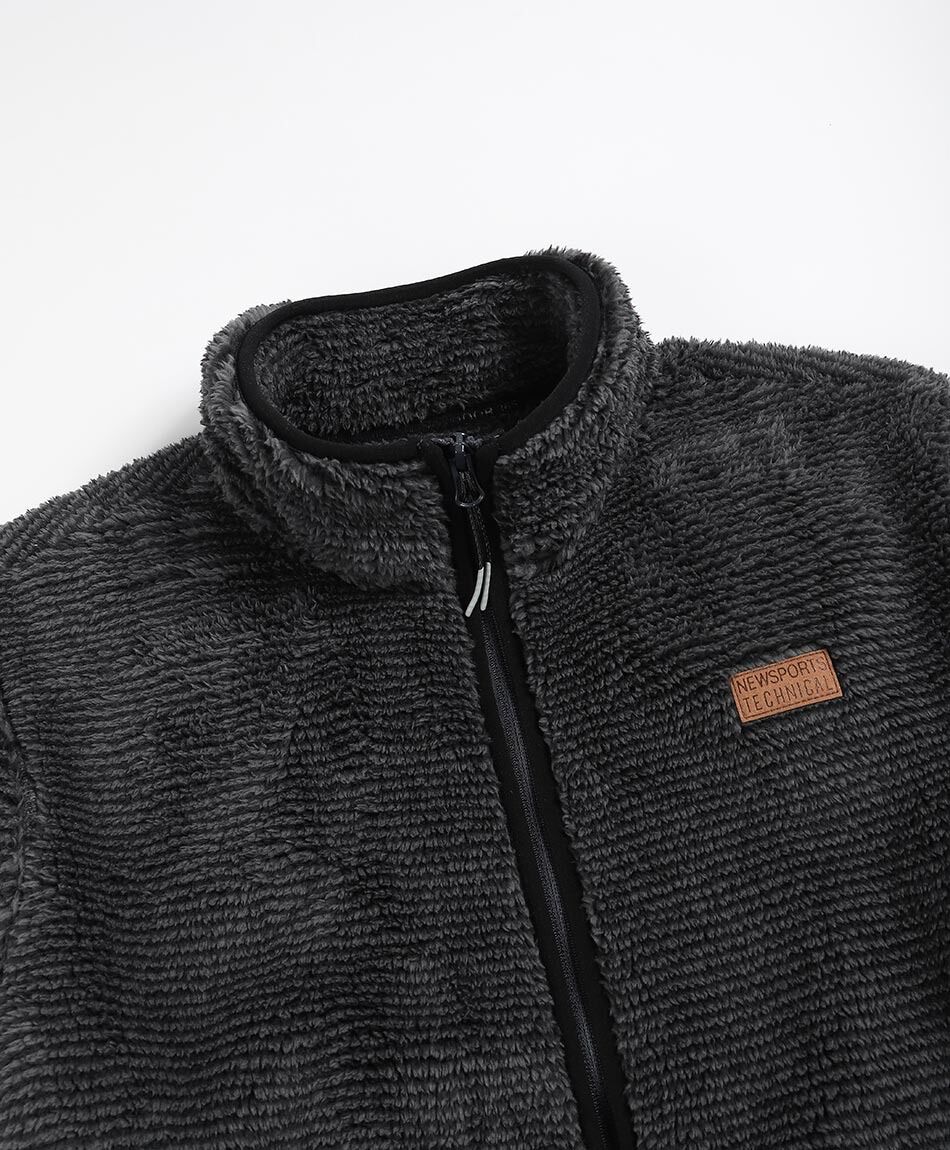 Chaqueta deportiva hombre polar l&iacute;neas