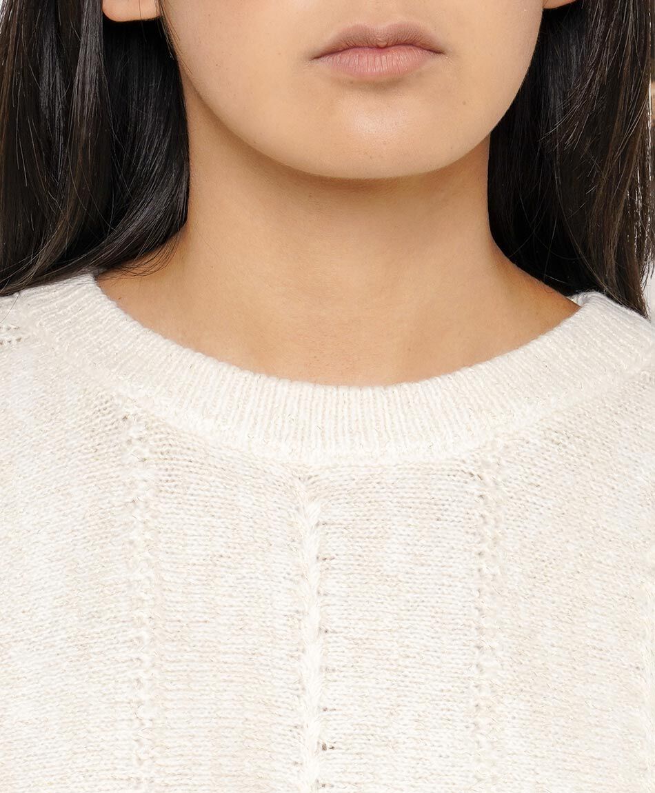 Sweater mujer mini trenzas