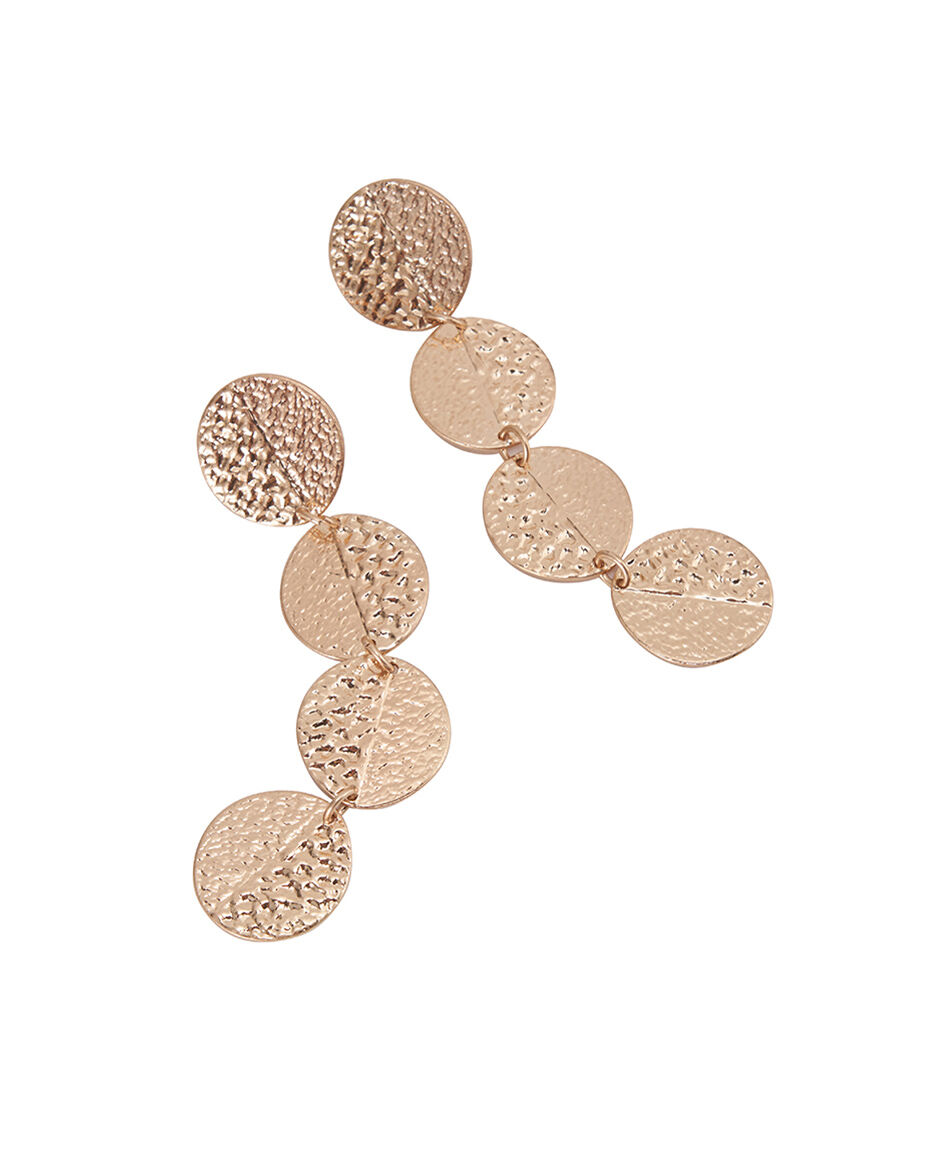 Aros mujer gold coin