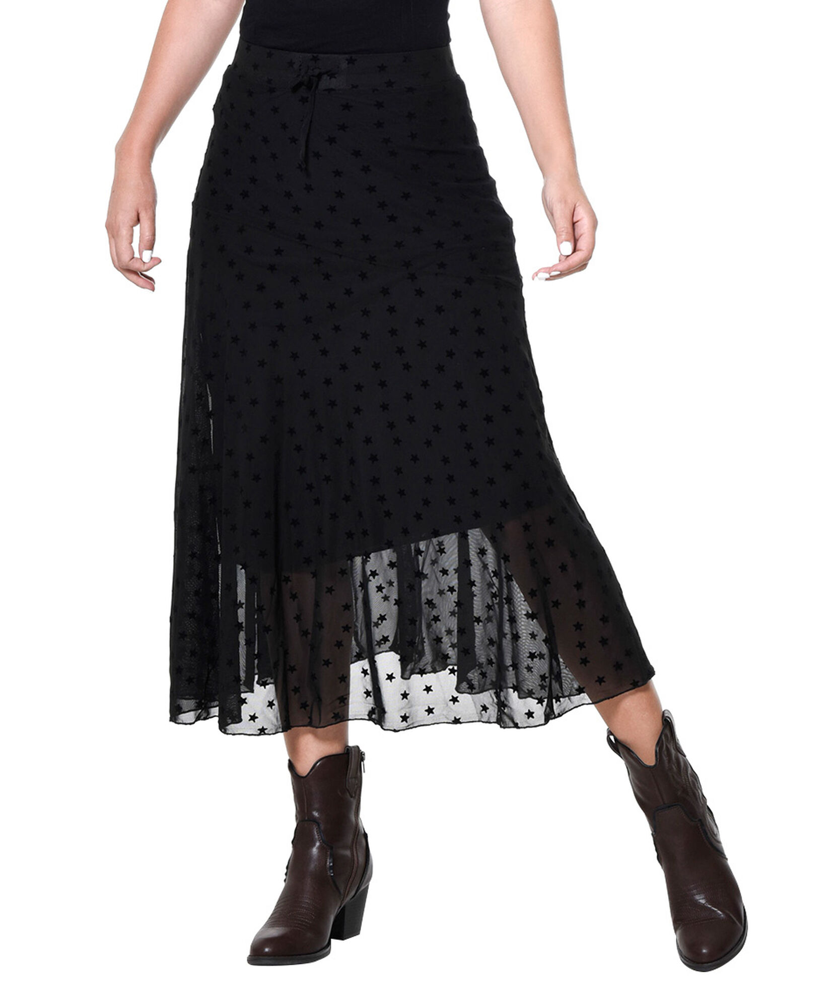 Falda mesh estrellas Falda mesh estrellas