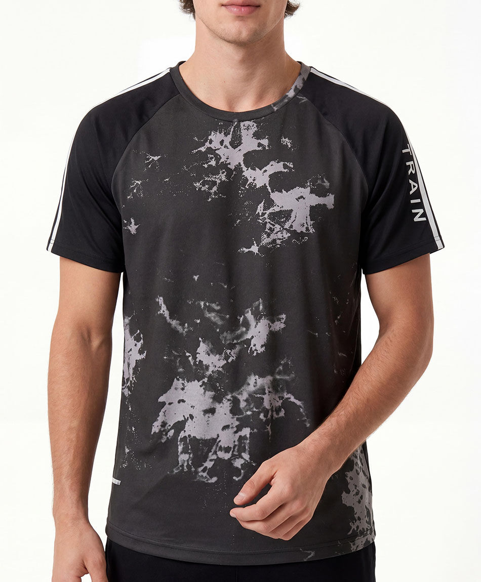 Polera deportiva hombre train mix
