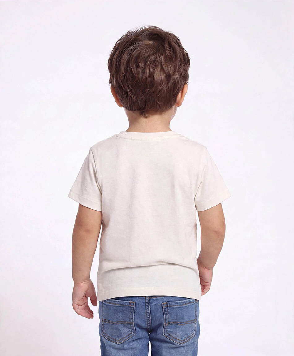 Polera beb&eacute; bolsillo capibara