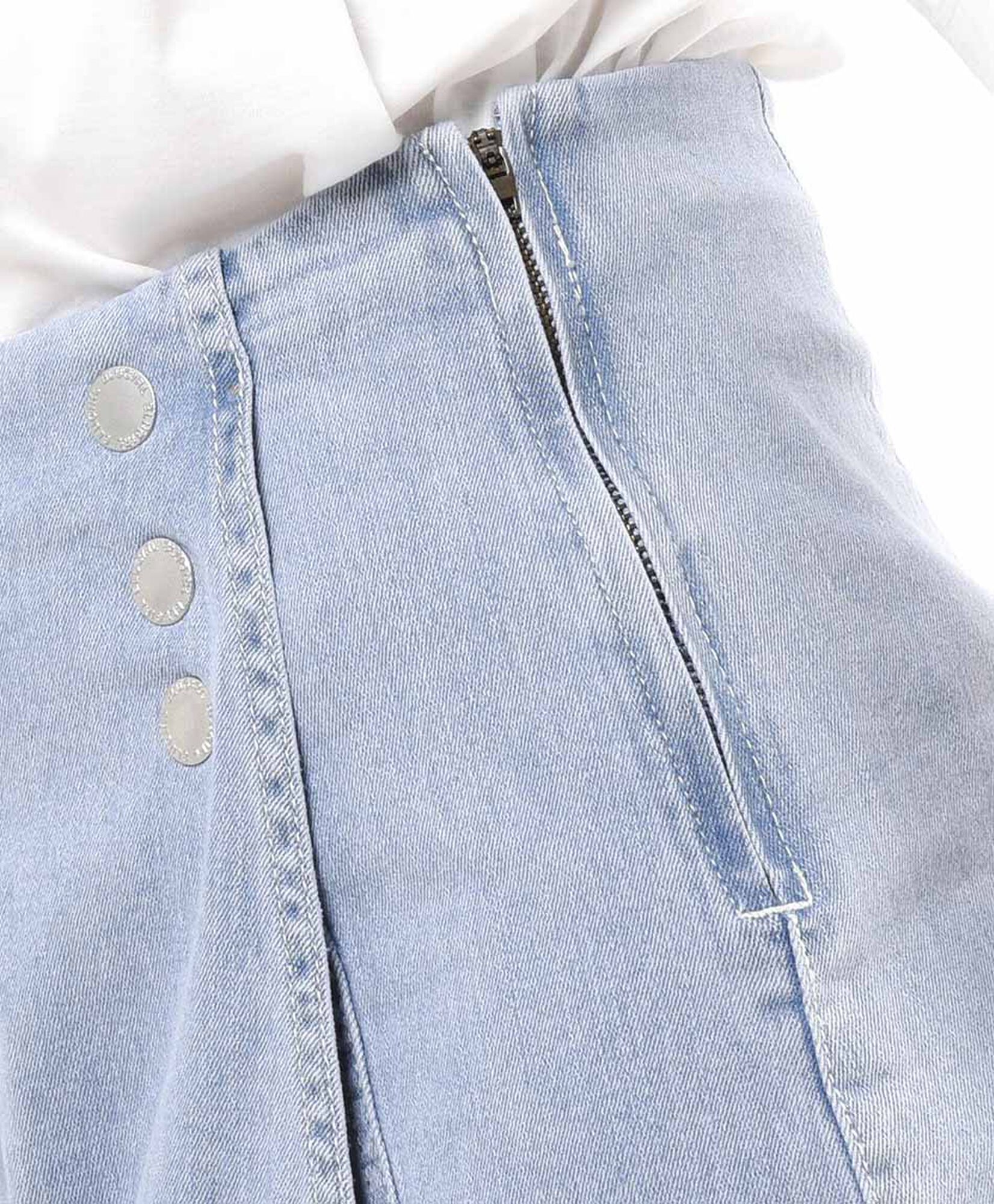 Short mujer denim estilo falda botones Short mujer denim estilo falda botones