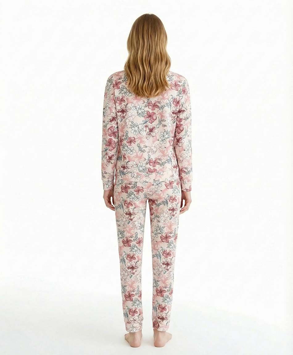 Pijama mujer sue&ntilde;o floral