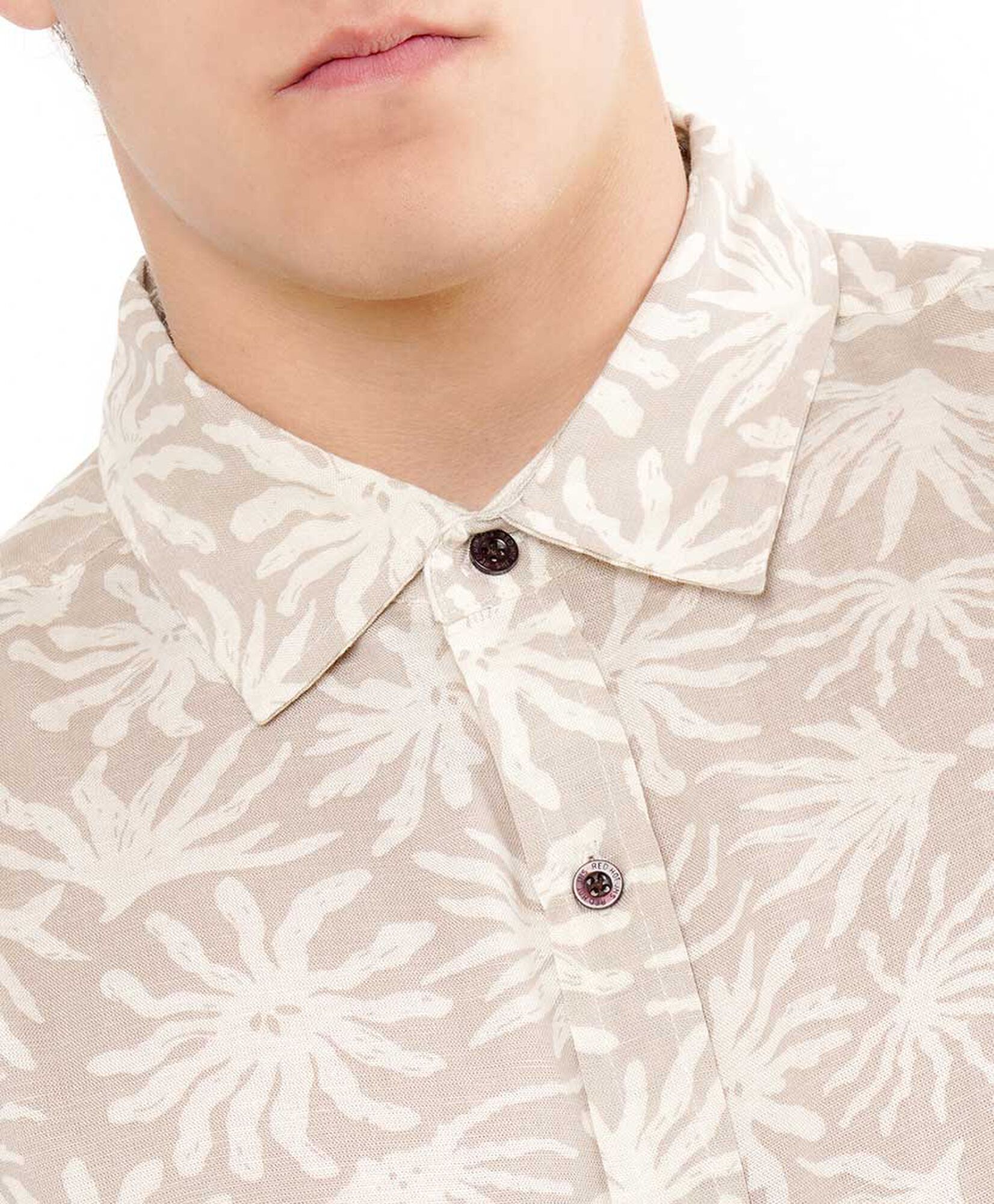 Camisa hombre print flores Camisa hombre print flores