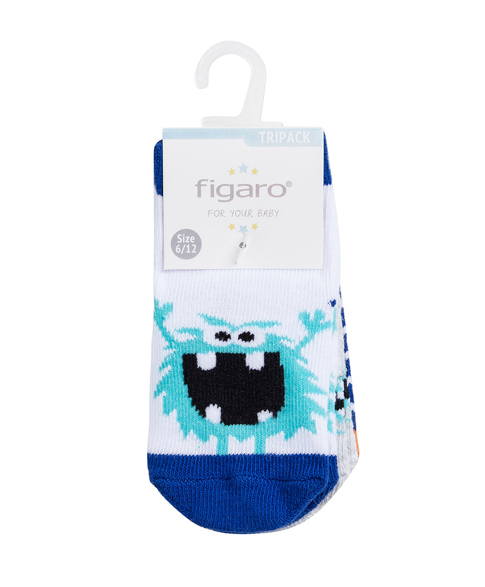 Pack 3 calcetines bebé monstruos Pack 3 calcetines bebé monstruos