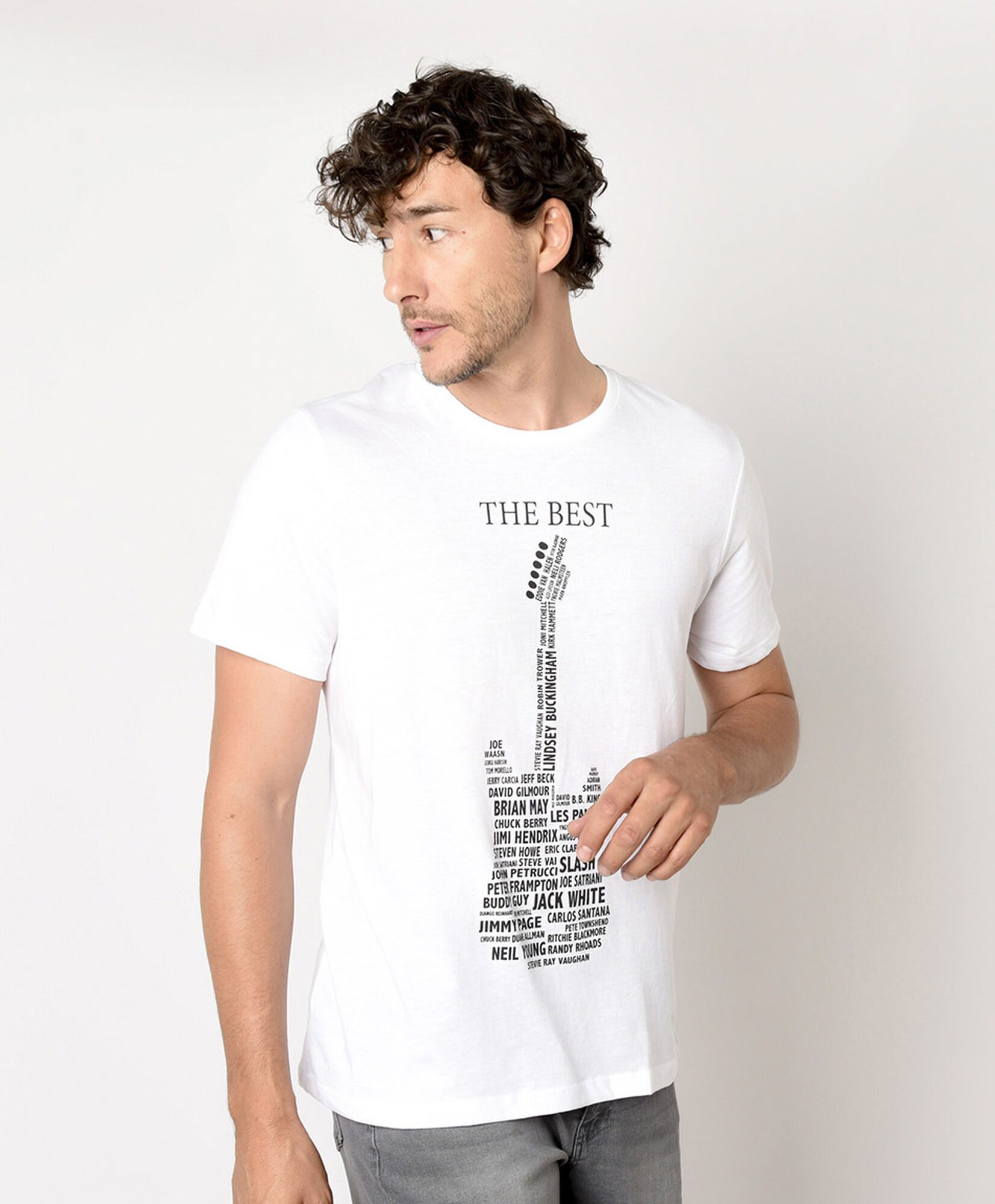 Polera hombre guitarra Polera hombre guitarra