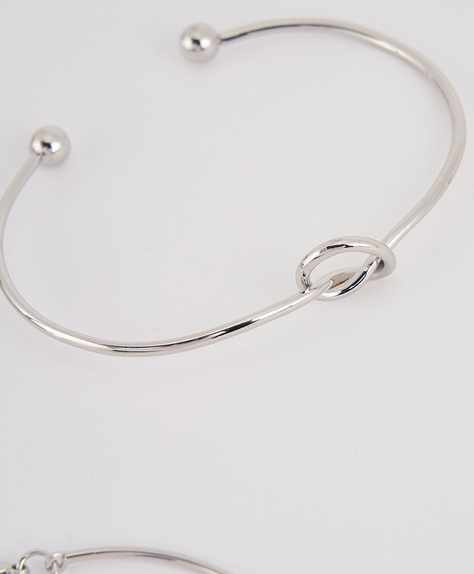 Set 4 pulseras mujer silver Set 4 pulseras mujer silver