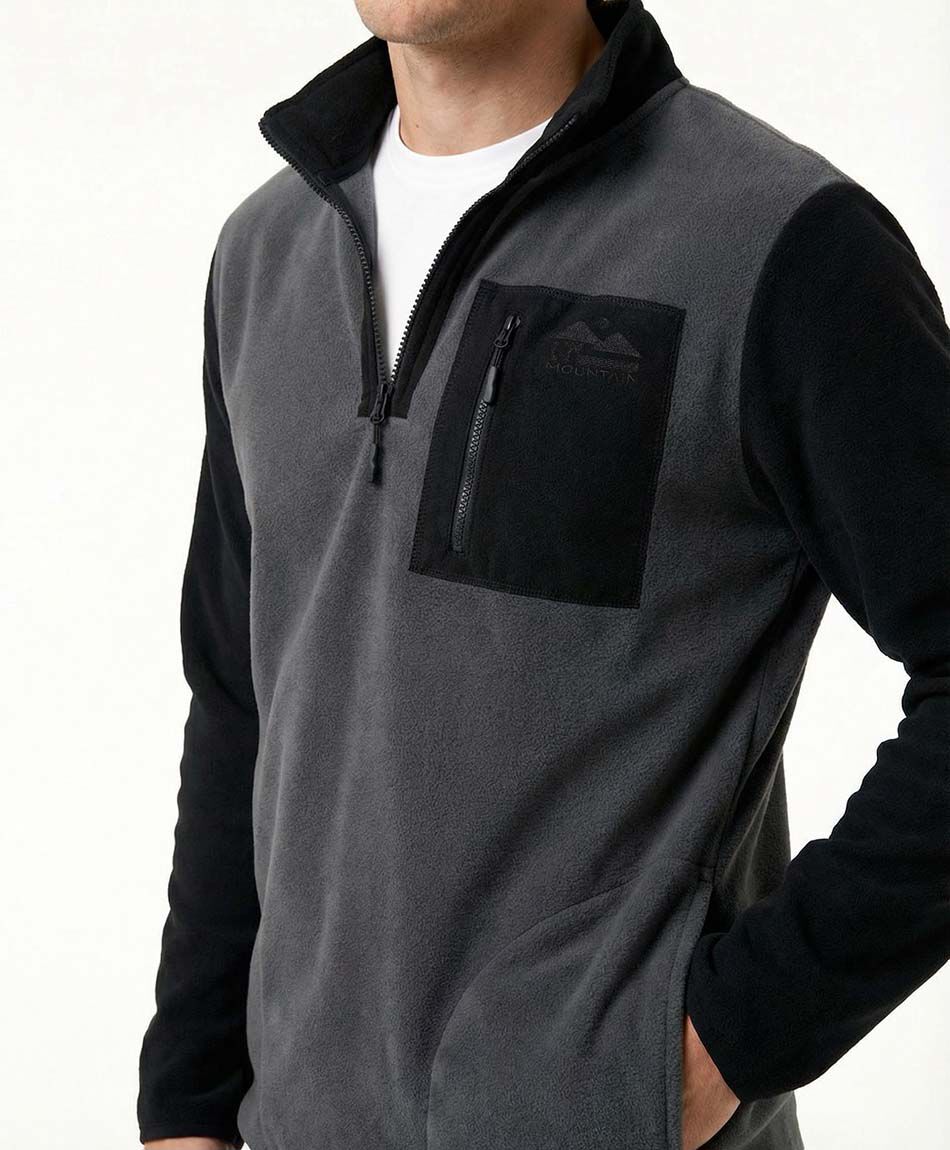 Polar hombre bolsillo frontal t&eacute;cnico