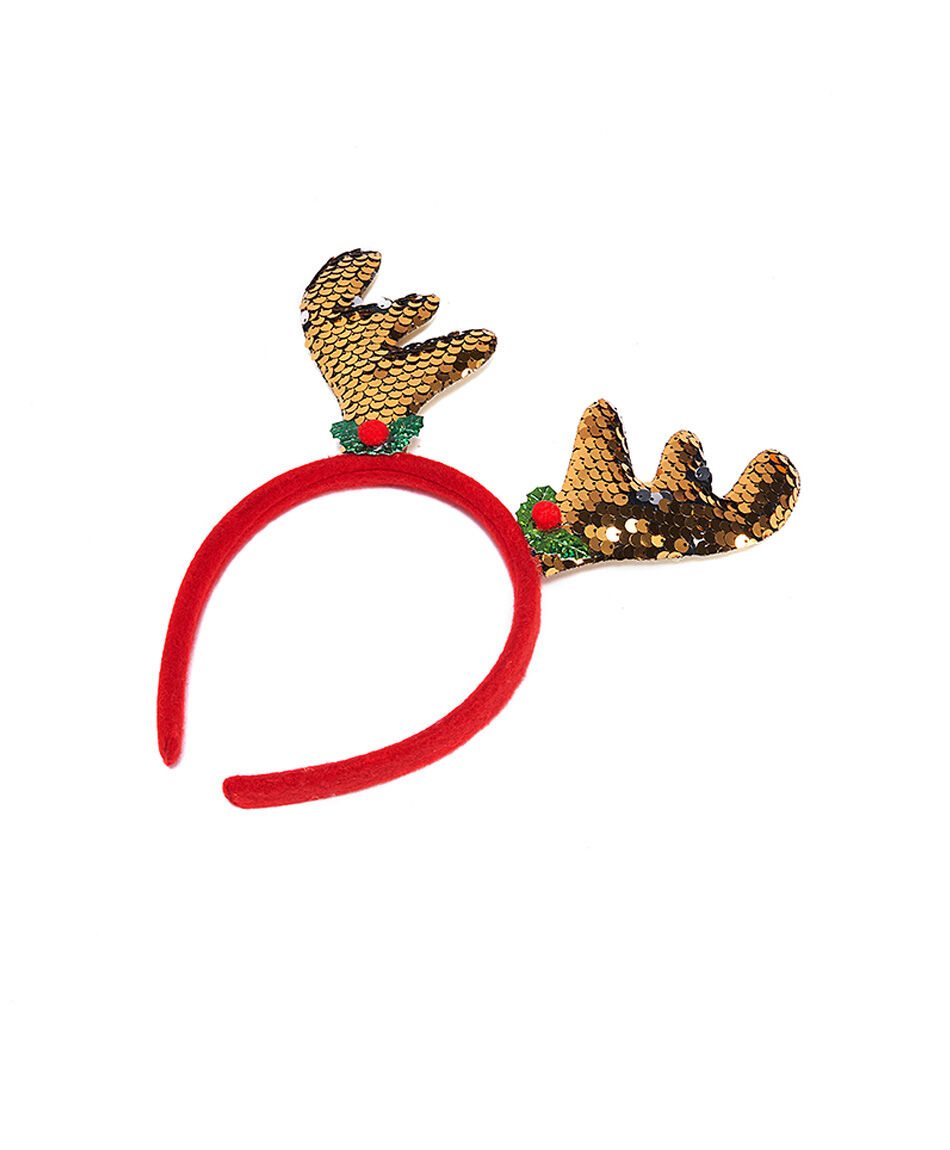 Cintillo navidad reno