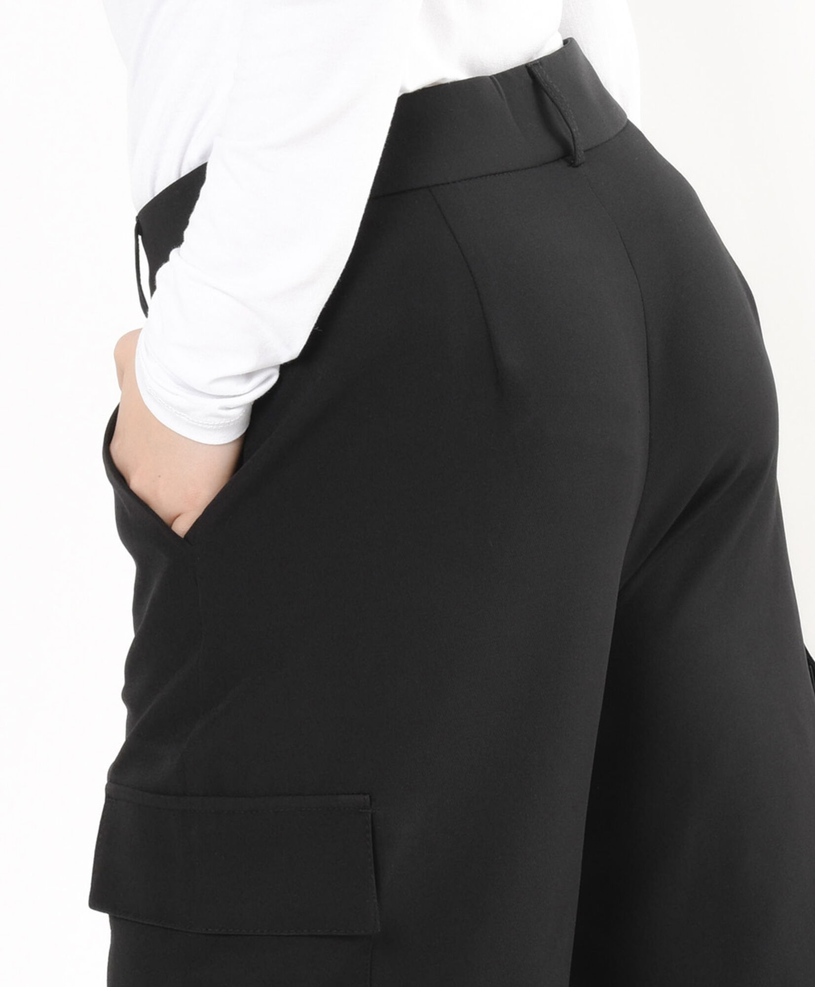 Pantalón mujer liso cargo Pantalón mujer liso cargo