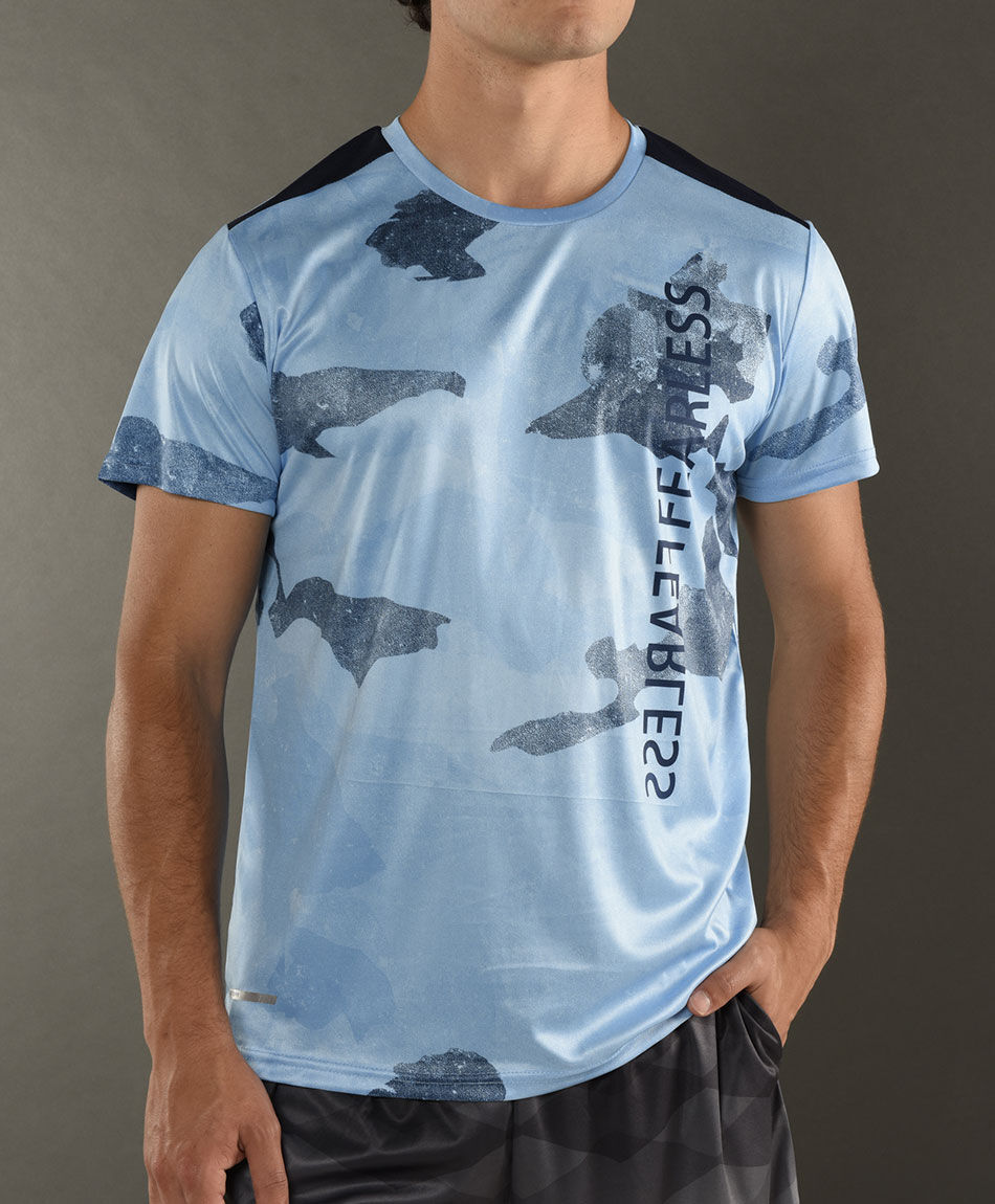 Polera manga corta cuello redondo