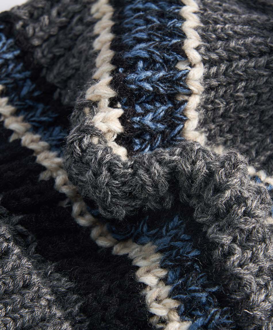 Gorro hombre estilo monta&ntilde;a gris