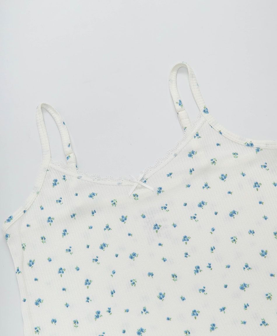 Pijama mujer short florcitas
